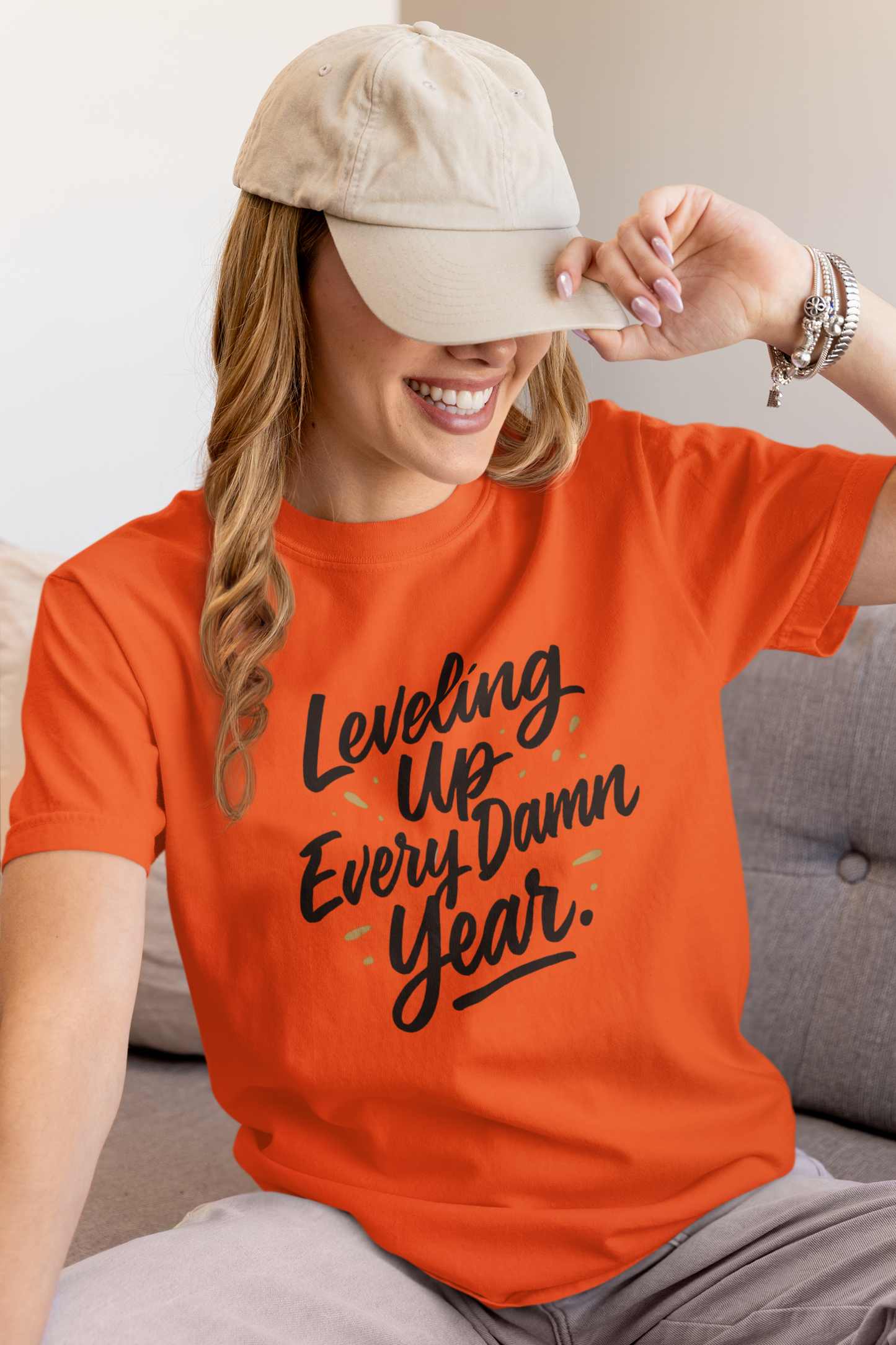 Leveling Up Every Damn Year Tee