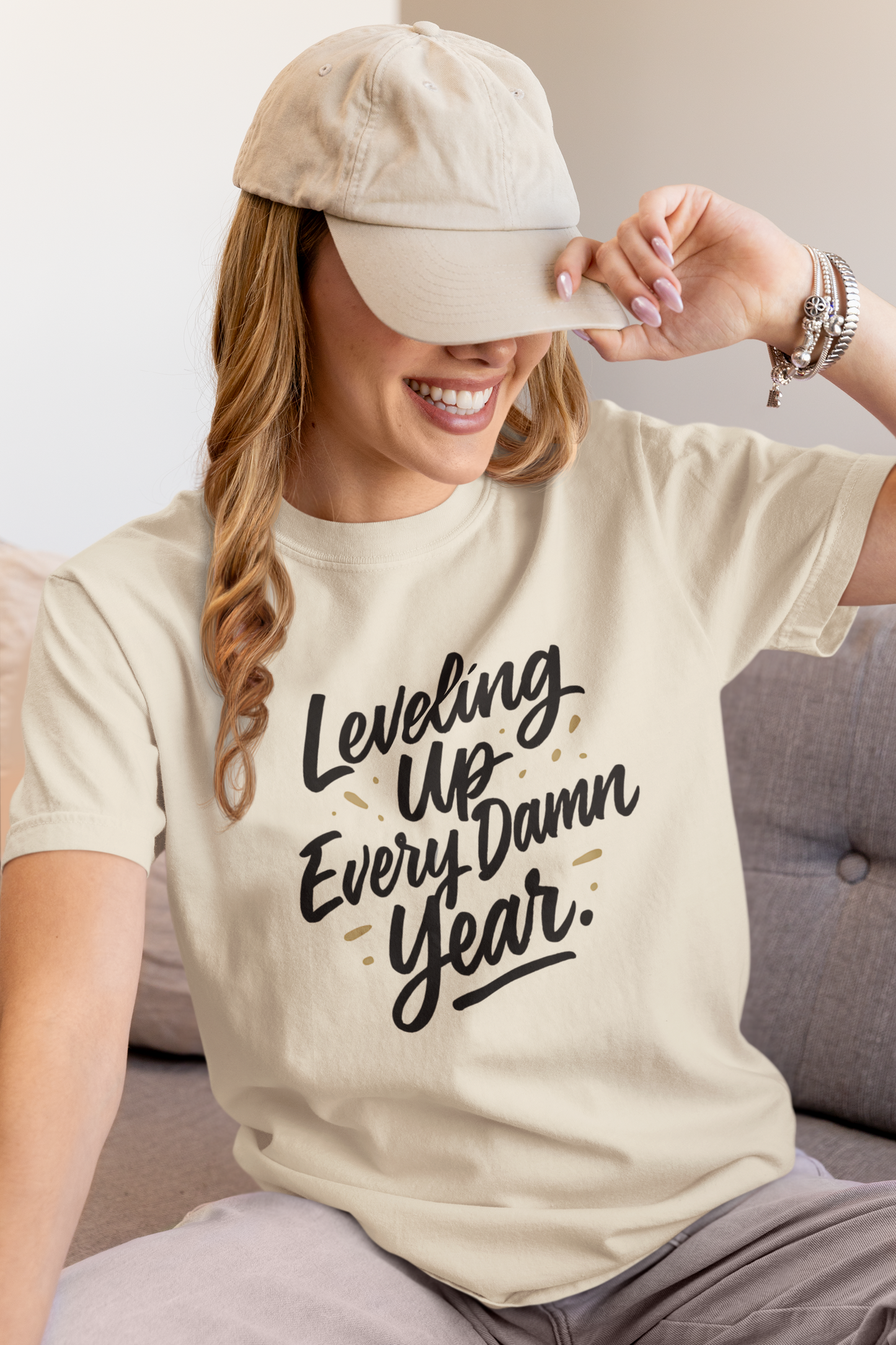 Leveling Up Every Damn Year Tee