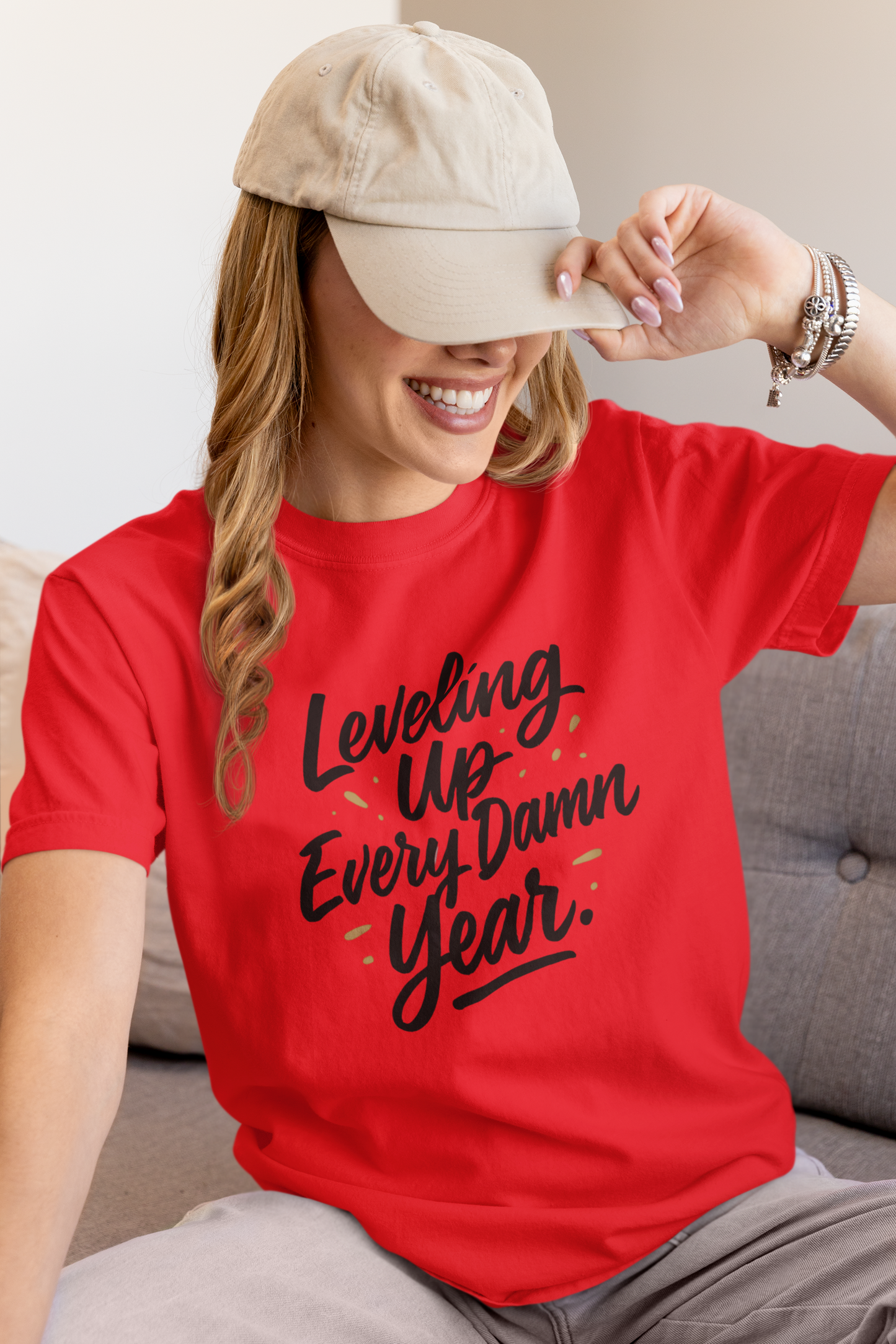 Leveling Up Every Damn Year Tee