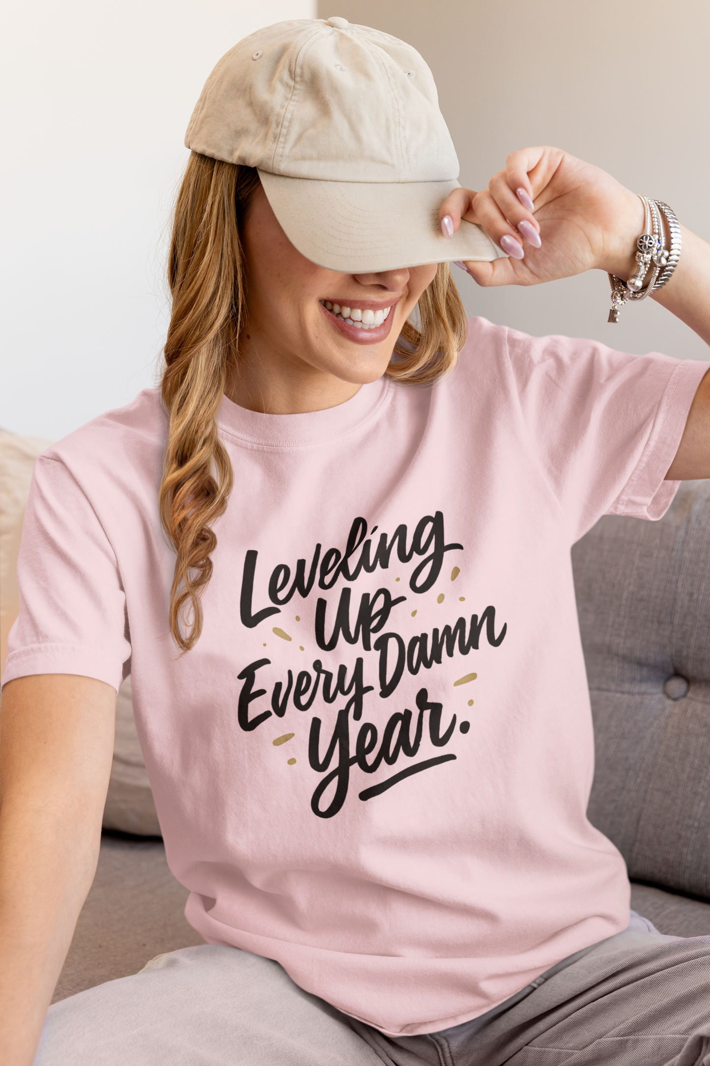 Leveling Up Every Damn Year Tee