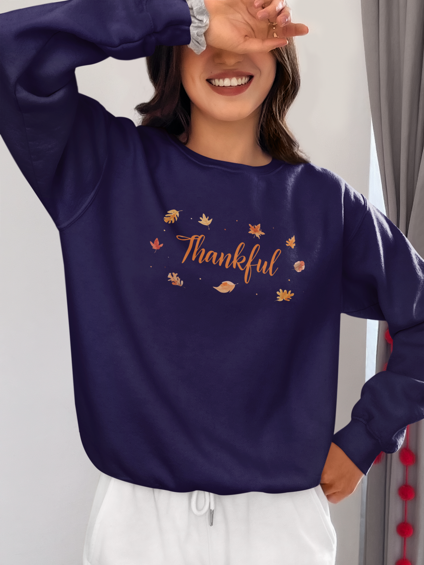 Thankful Crewneck Sweatshirt | Fall Apparel