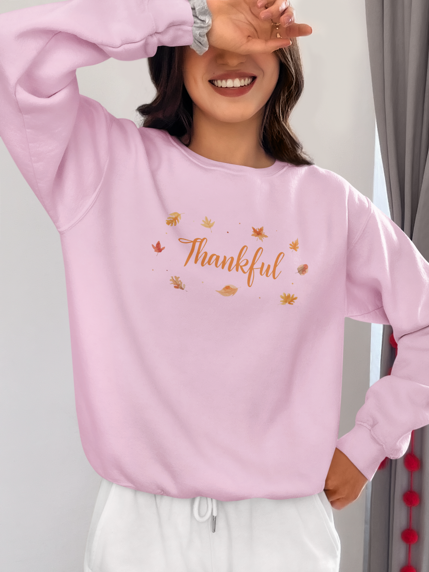 Thankful Crewneck Sweatshirt | Fall Apparel
