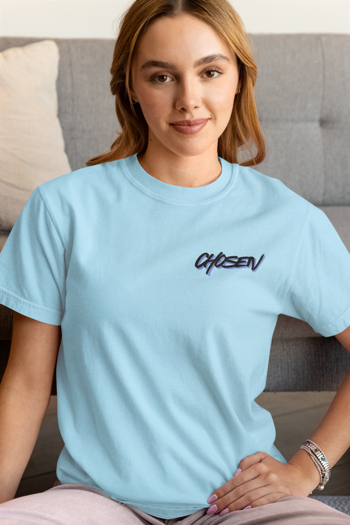 Chosen Motivational & Inspirational Cotton T-Shirt