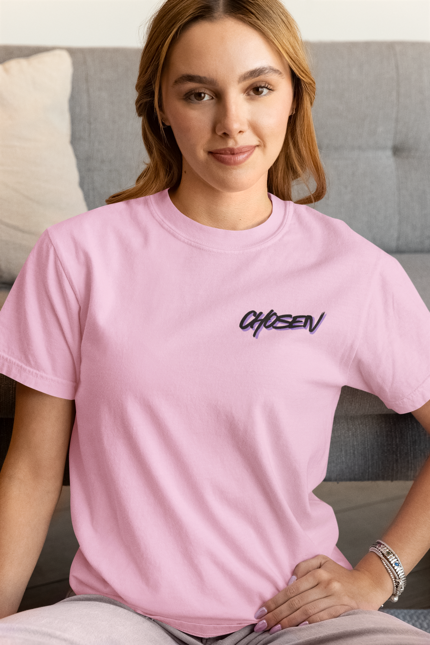 Chosen Motivational & Inspirational Cotton T-Shirt