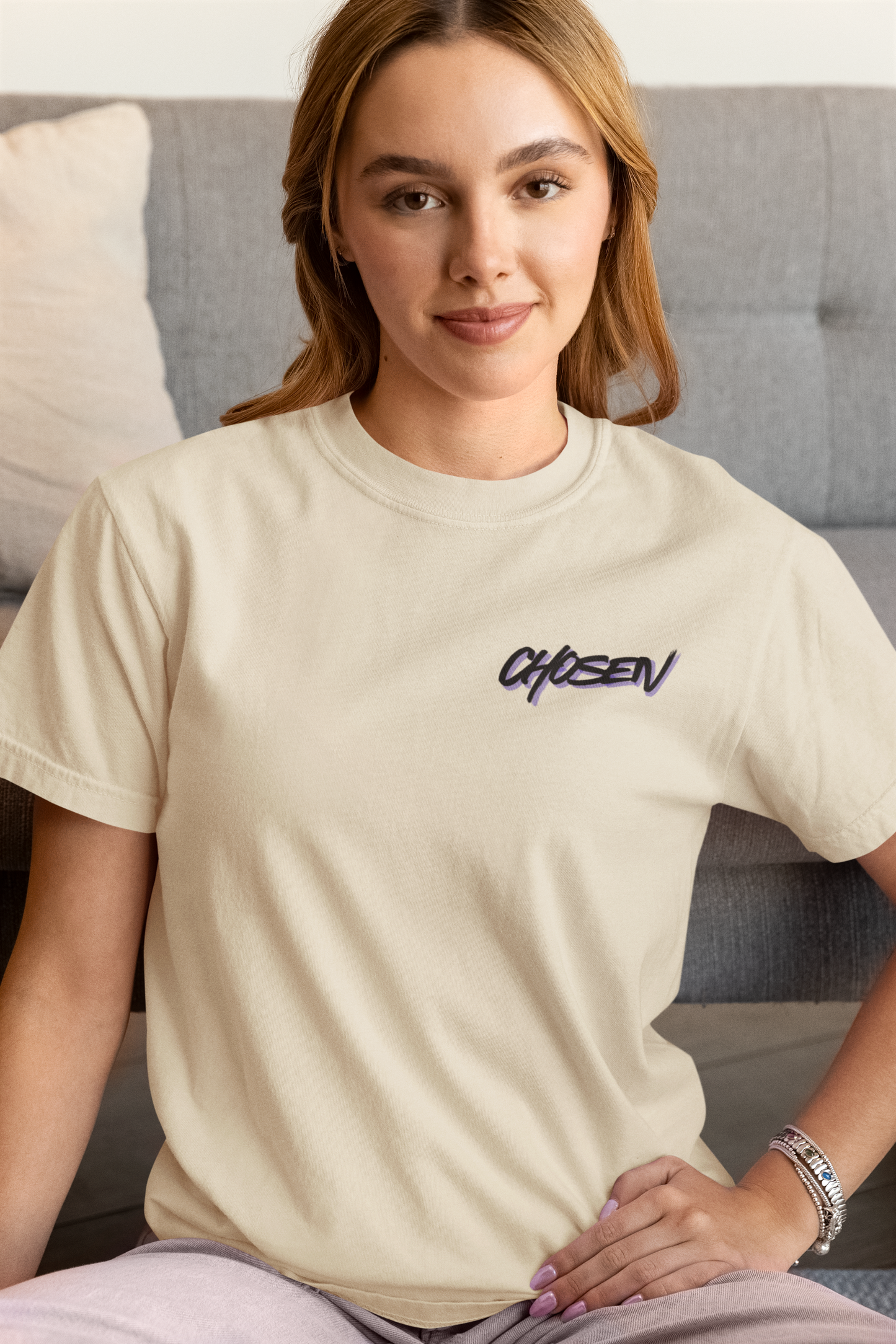 Chosen Motivational & Inspirational Cotton T-Shirt