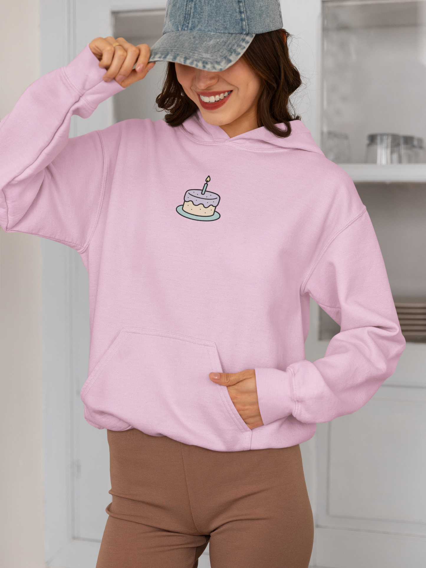Birthday Cake Hoodie, Cute Gift for Cake Lovers