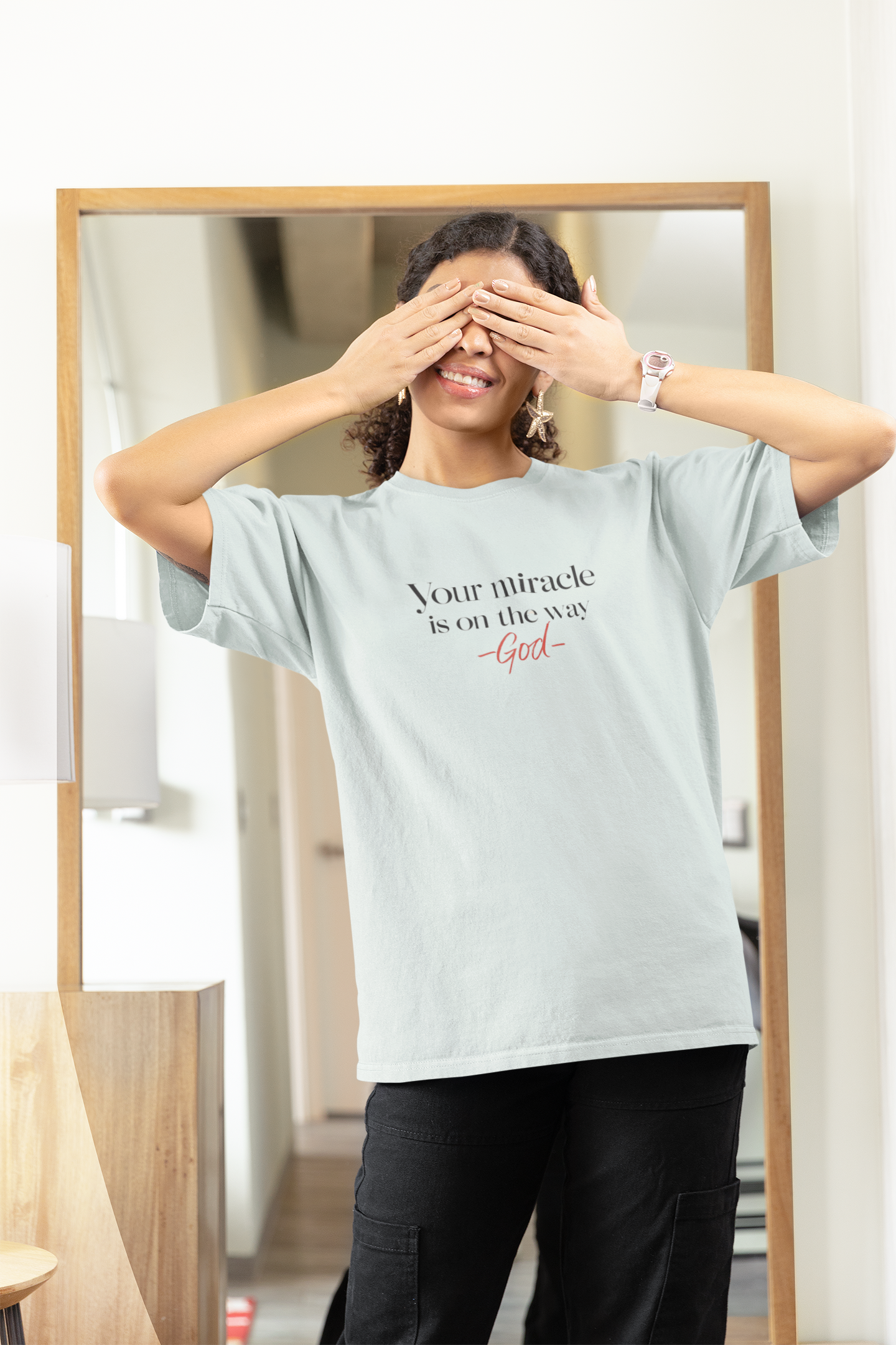 Inspirational Quote T-Shirt - Your Miracle is on the Way