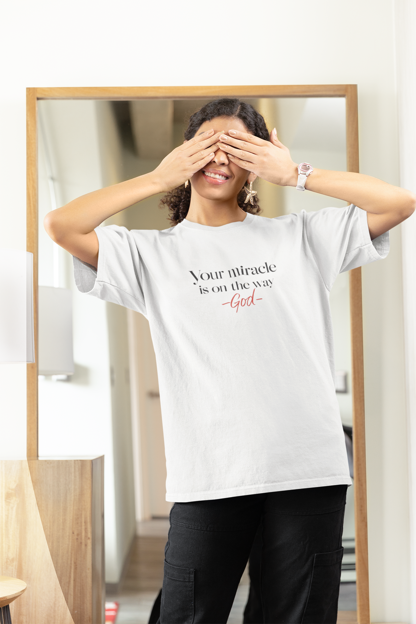 Inspirational Quote T-Shirt - Your Miracle is on the Way