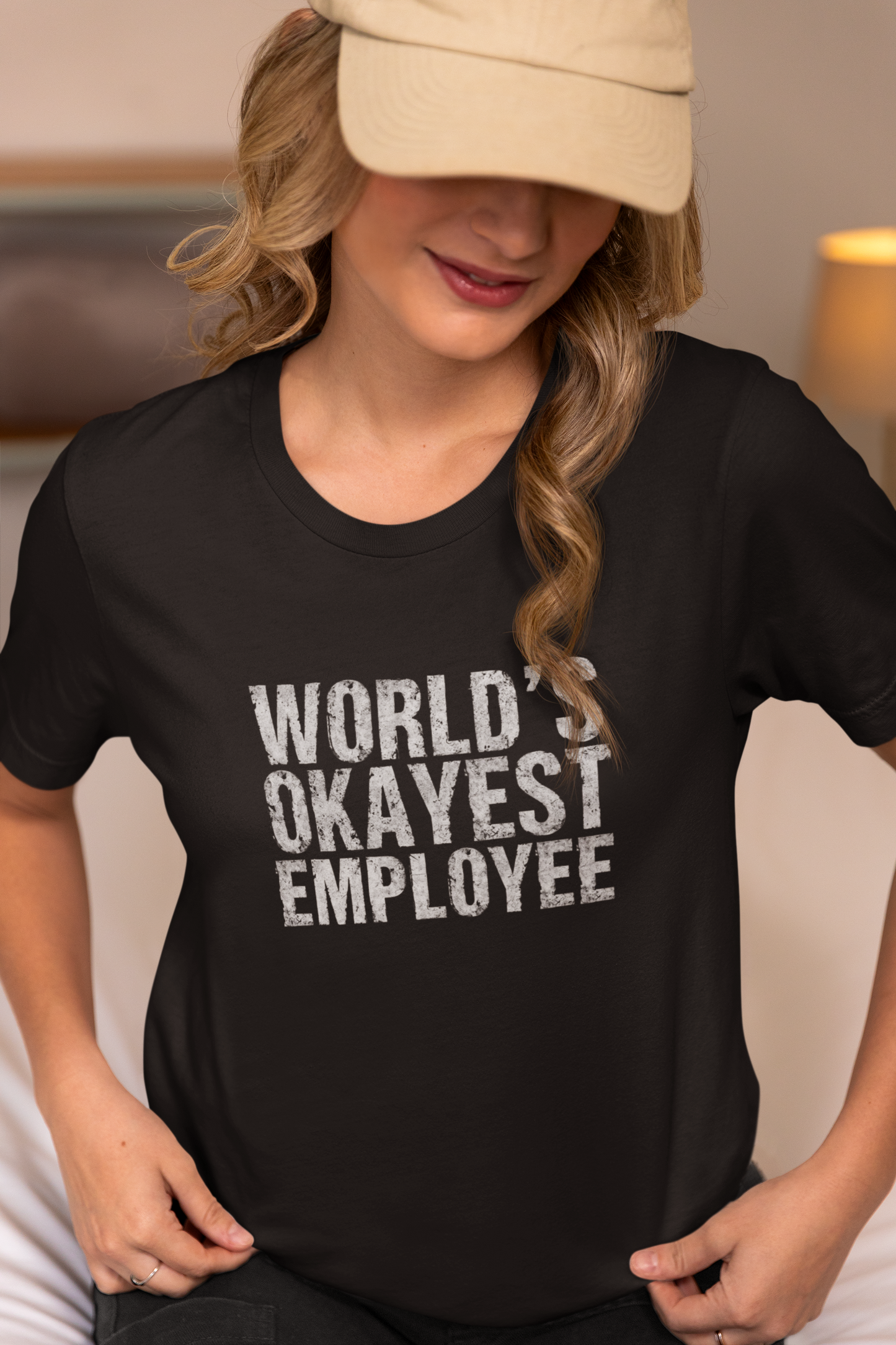 World's Okayest Employee Tee | Funny T-Shirt