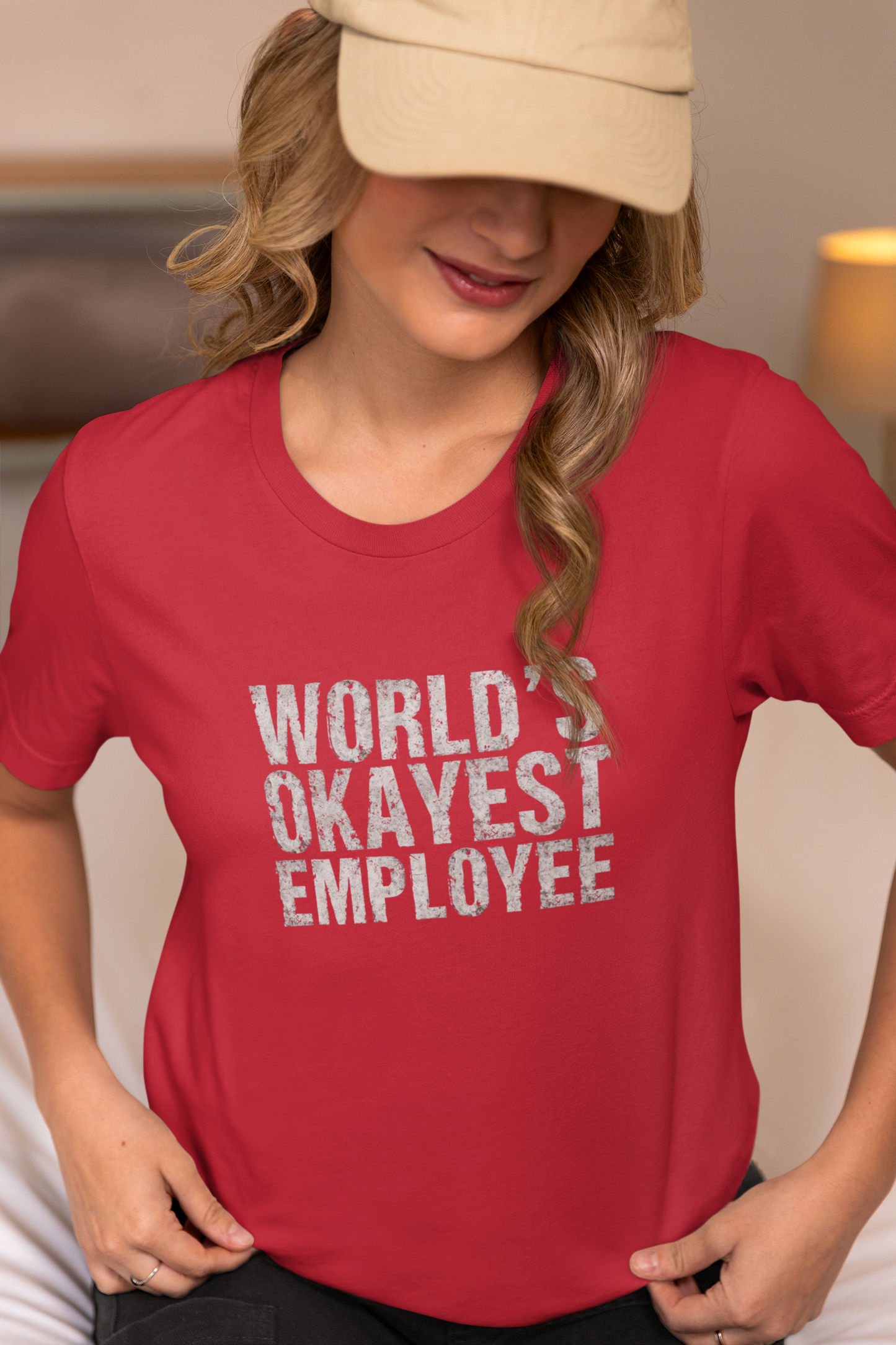 World's Okayest Employee Tee | Funny T-Shirt