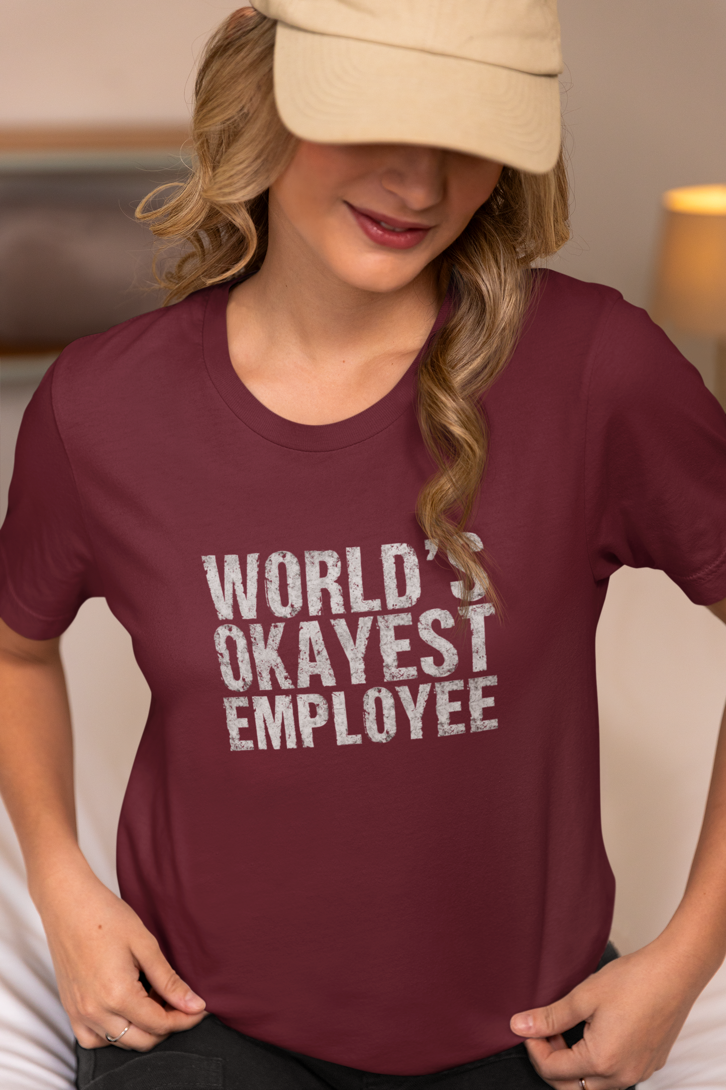 World's Okayest Employee Tee | Funny T-Shirt