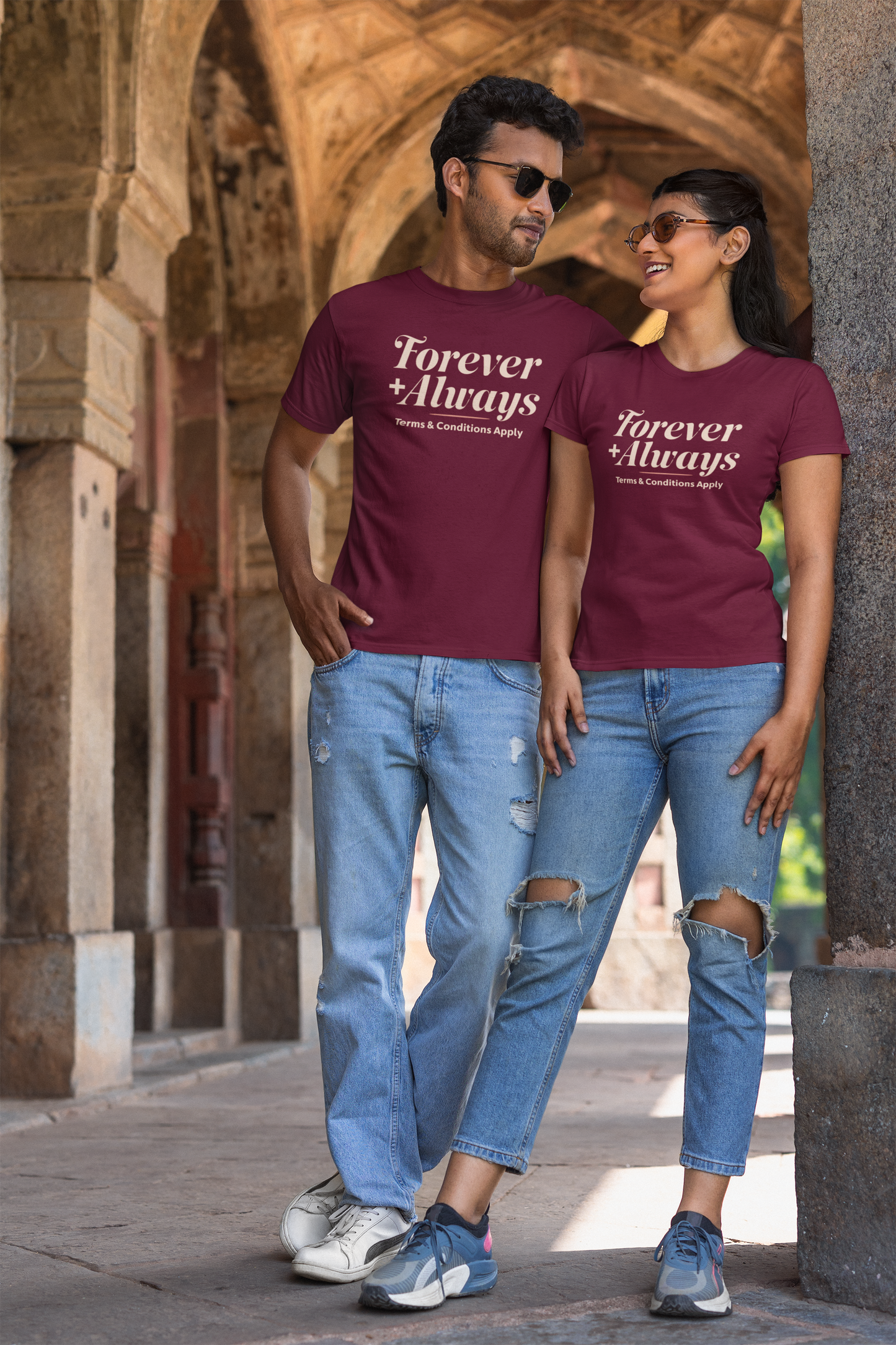 Forever & Always Couple Cotton Tee,