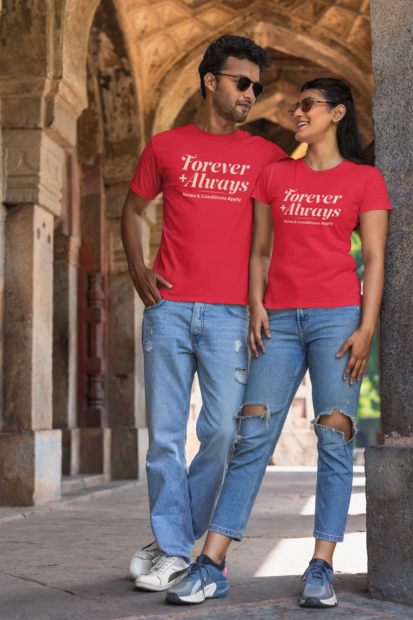 Forever & Always Couple Cotton Tee,