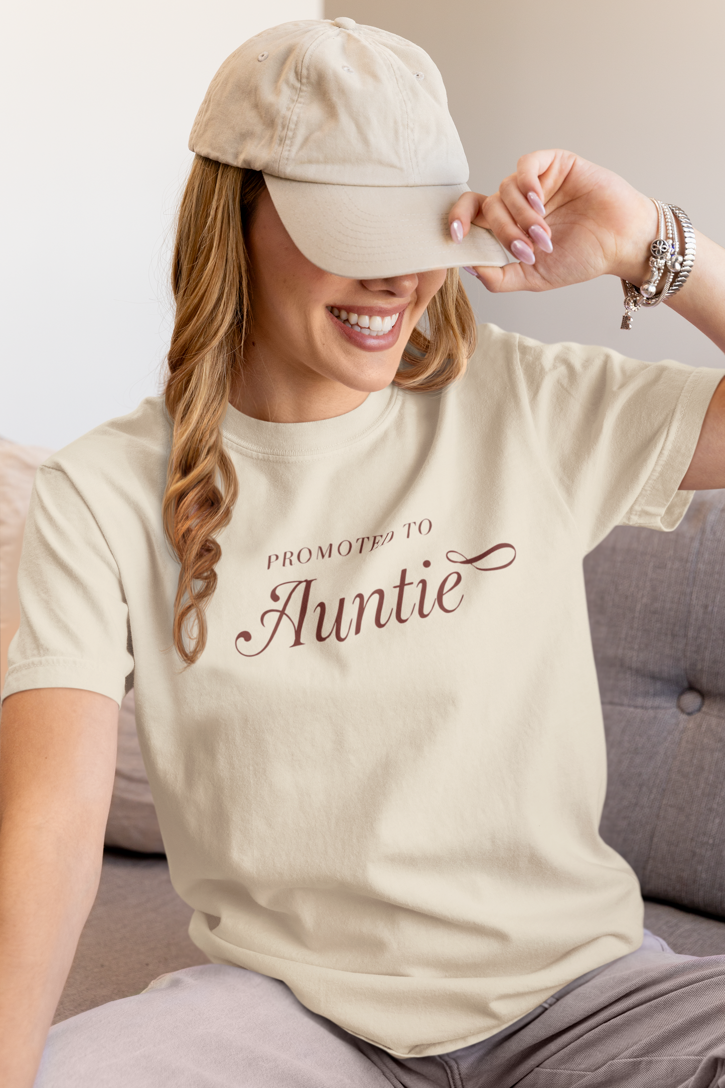 Auntie Appreciation Garment-Dyed T-shirt, Gift for Aunt