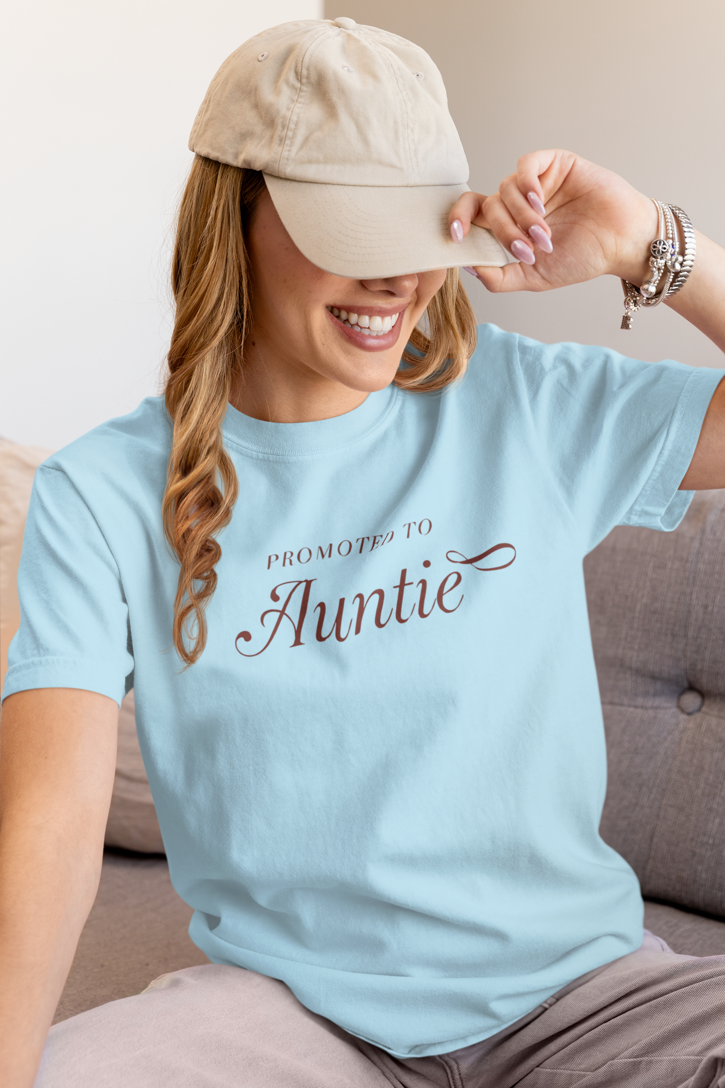 Auntie Appreciation Garment-Dyed T-shirt, Gift for Aunt