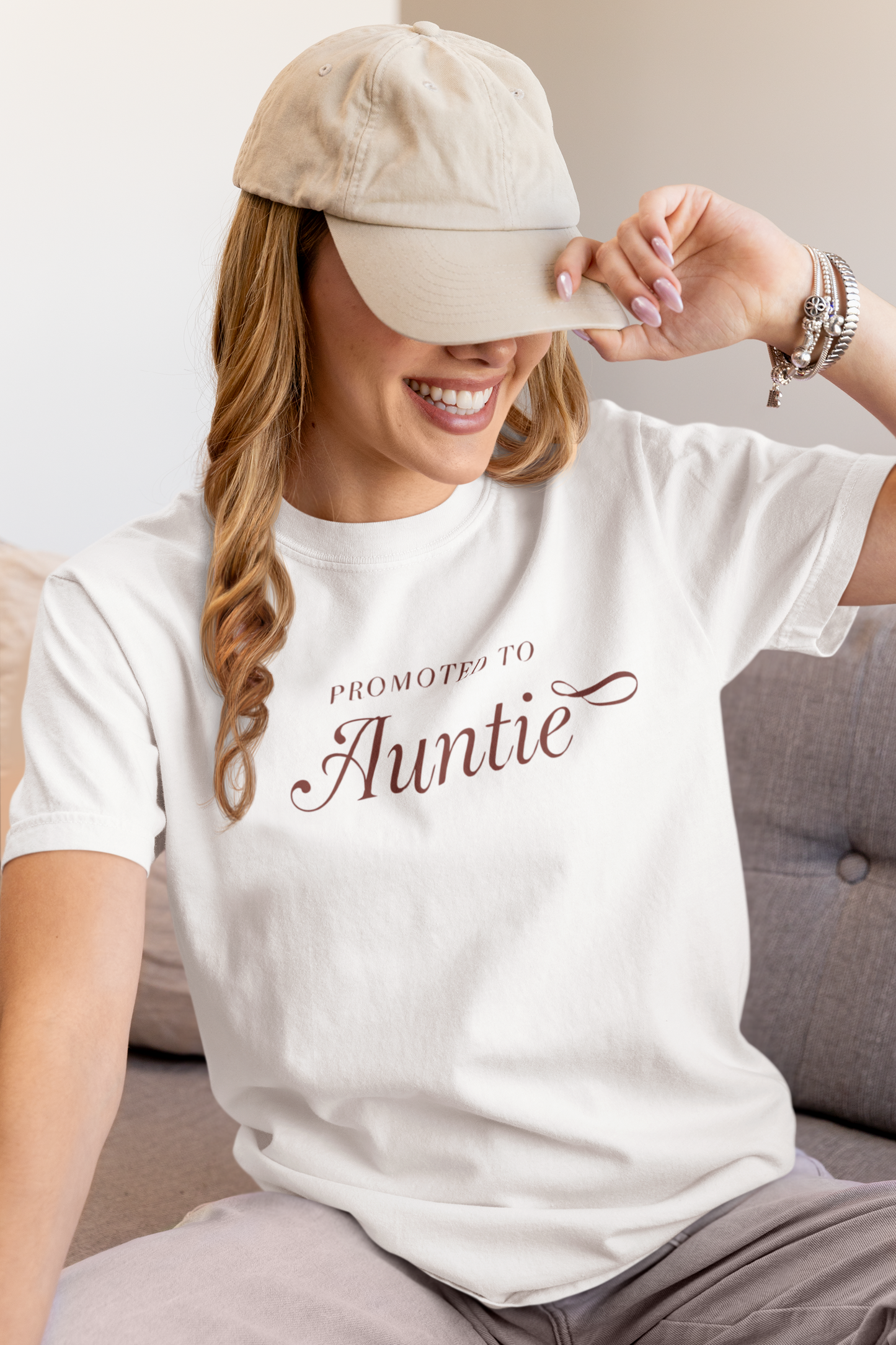Auntie Appreciation Garment-Dyed T-shirt, Gift for Aunt