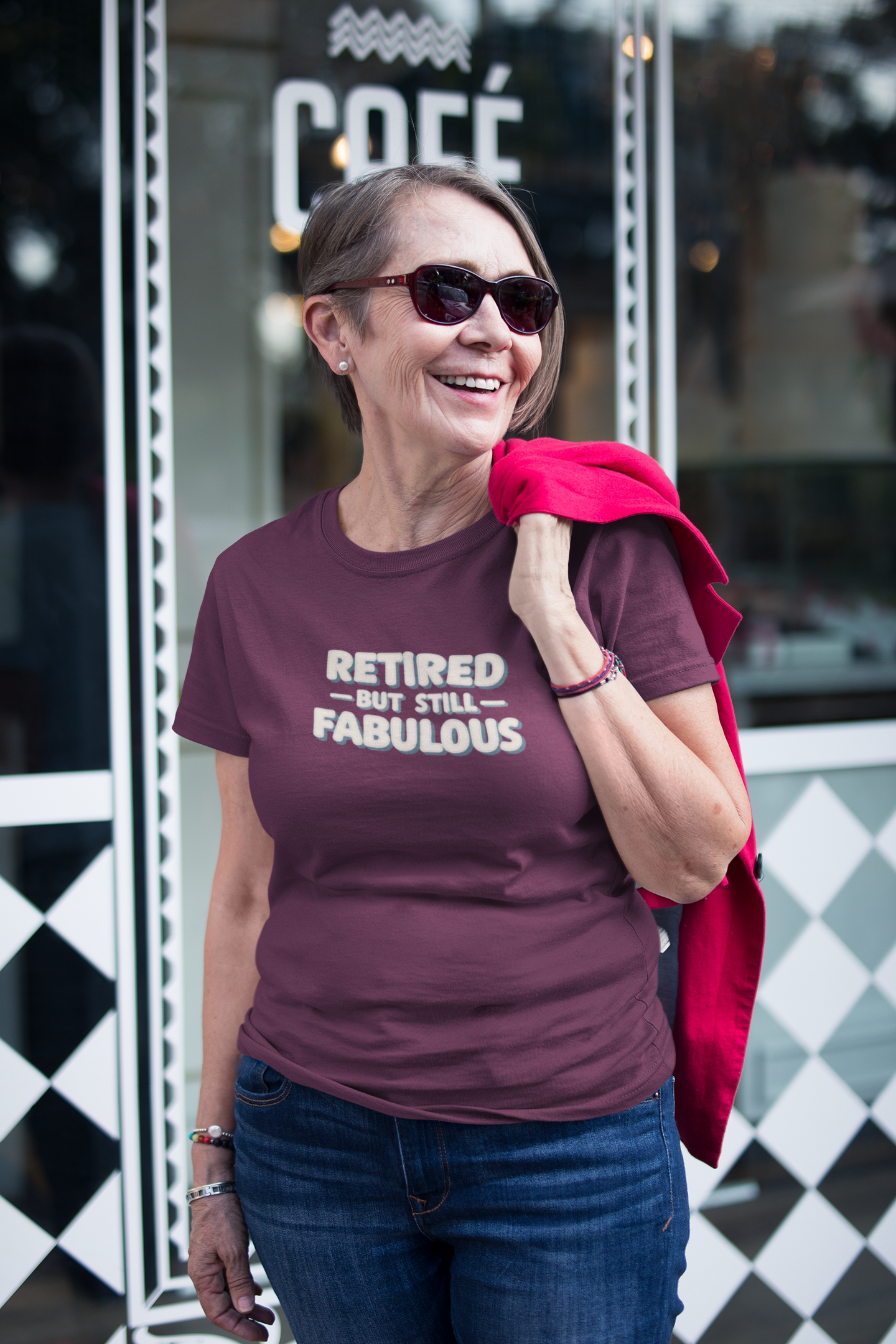 Retired but Still Fabulous Tee, Perfect Retirement Gift