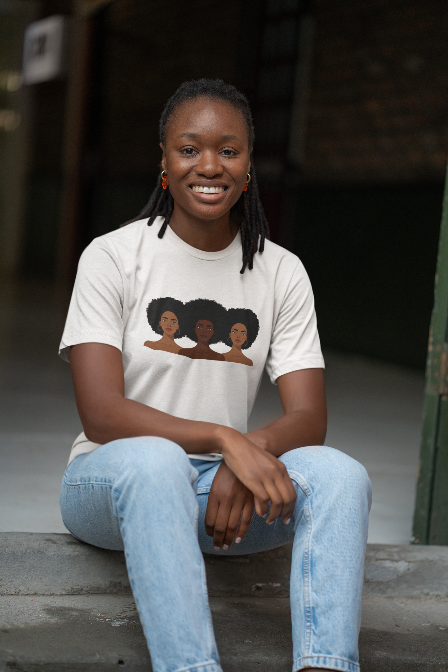 Empowering Sisterhood Tee- Black Girl Magic Shirt