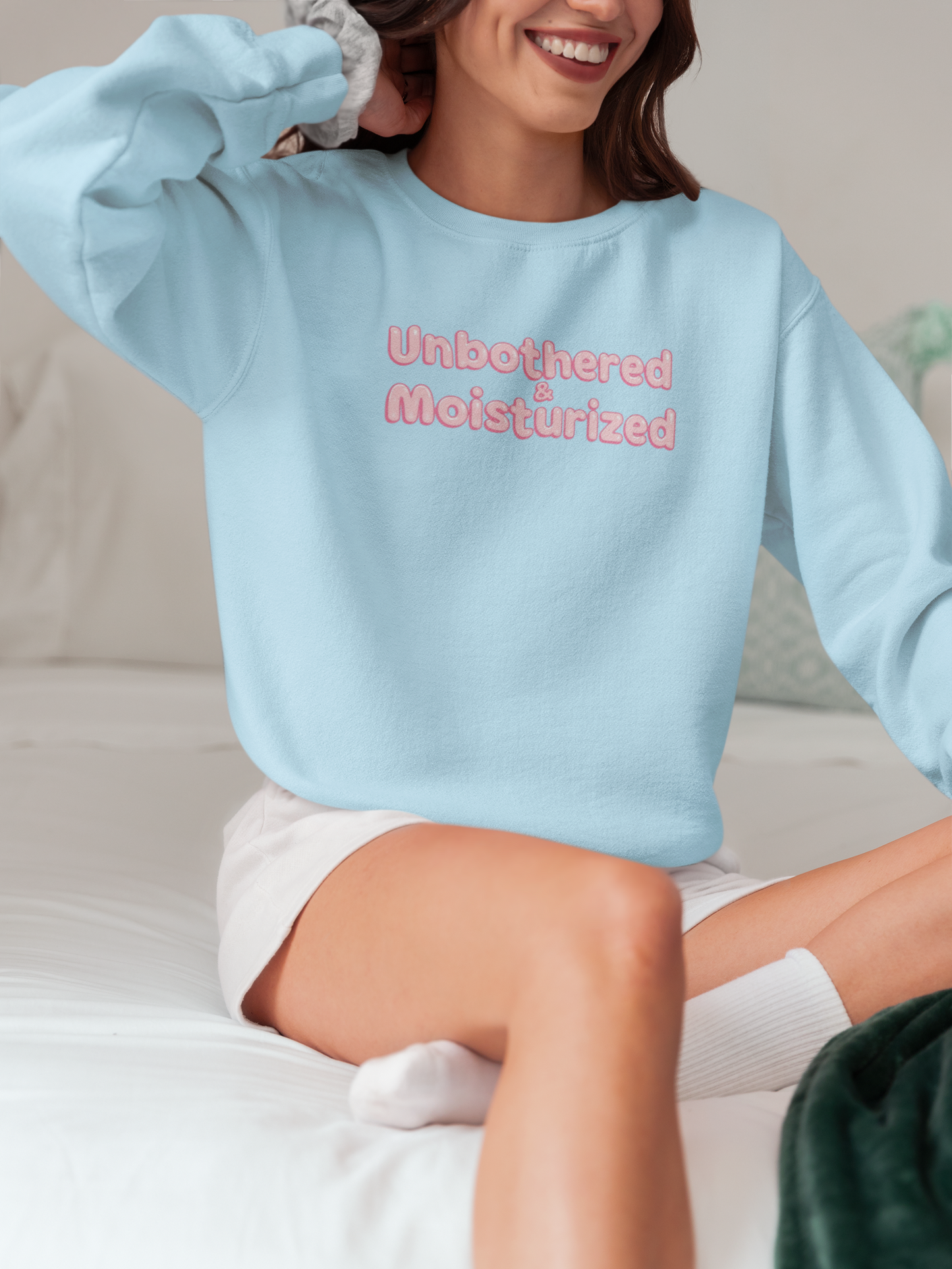Unbothered & Moisturized Crewneck Sweatshirt
