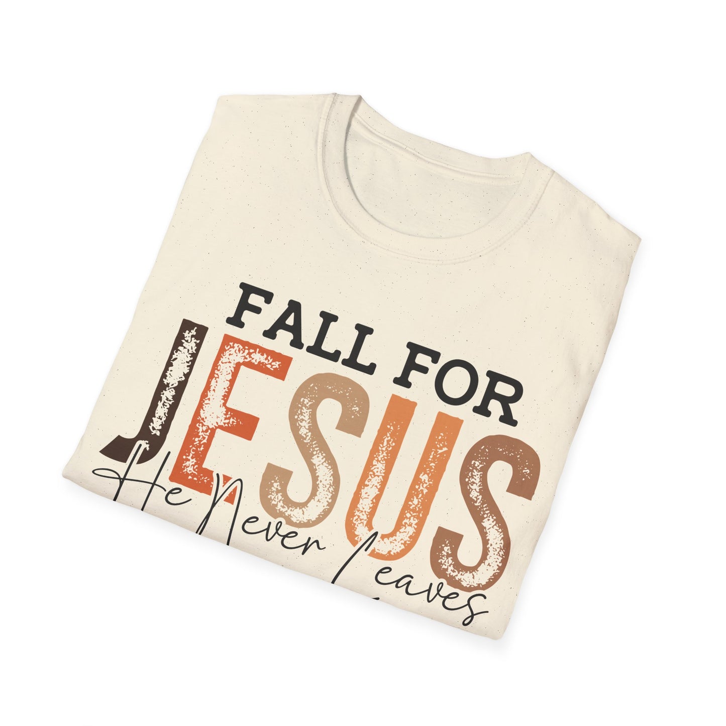 Fall for Jesus Unisex Softstyle T-Shirt