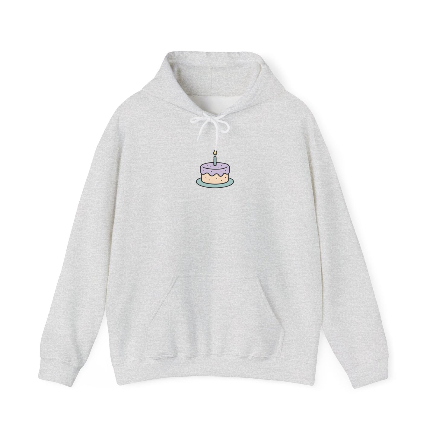 Birthday Cake Hoodie, Cute Gift for Cake Lovers