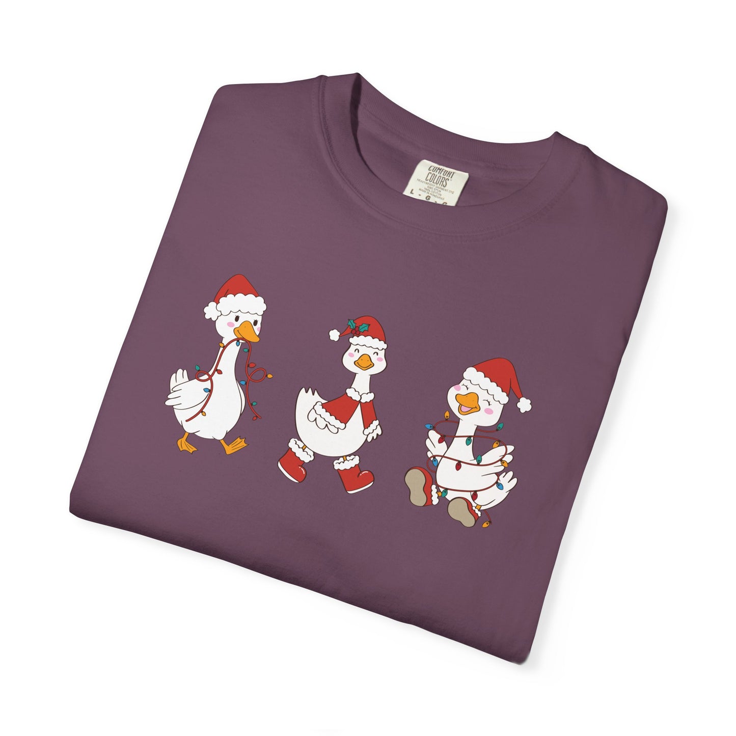 Christmas Ducks Unisex T-Shirt, Holiday Tee