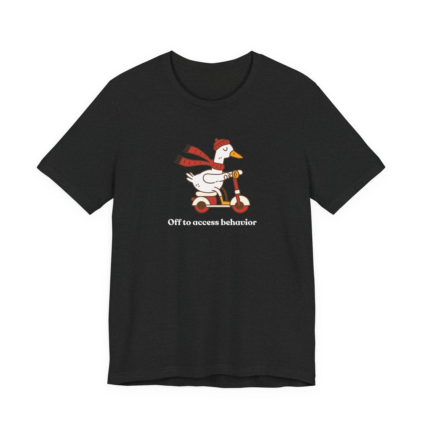 Funny Duck T-Shirt, 'Off to Awesome Behavior' Tee