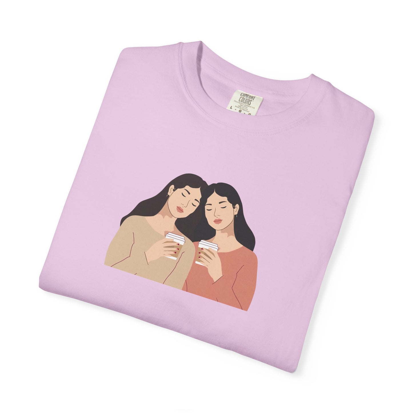Sisterhood Graphic Tee, Cute Friendship Gift
