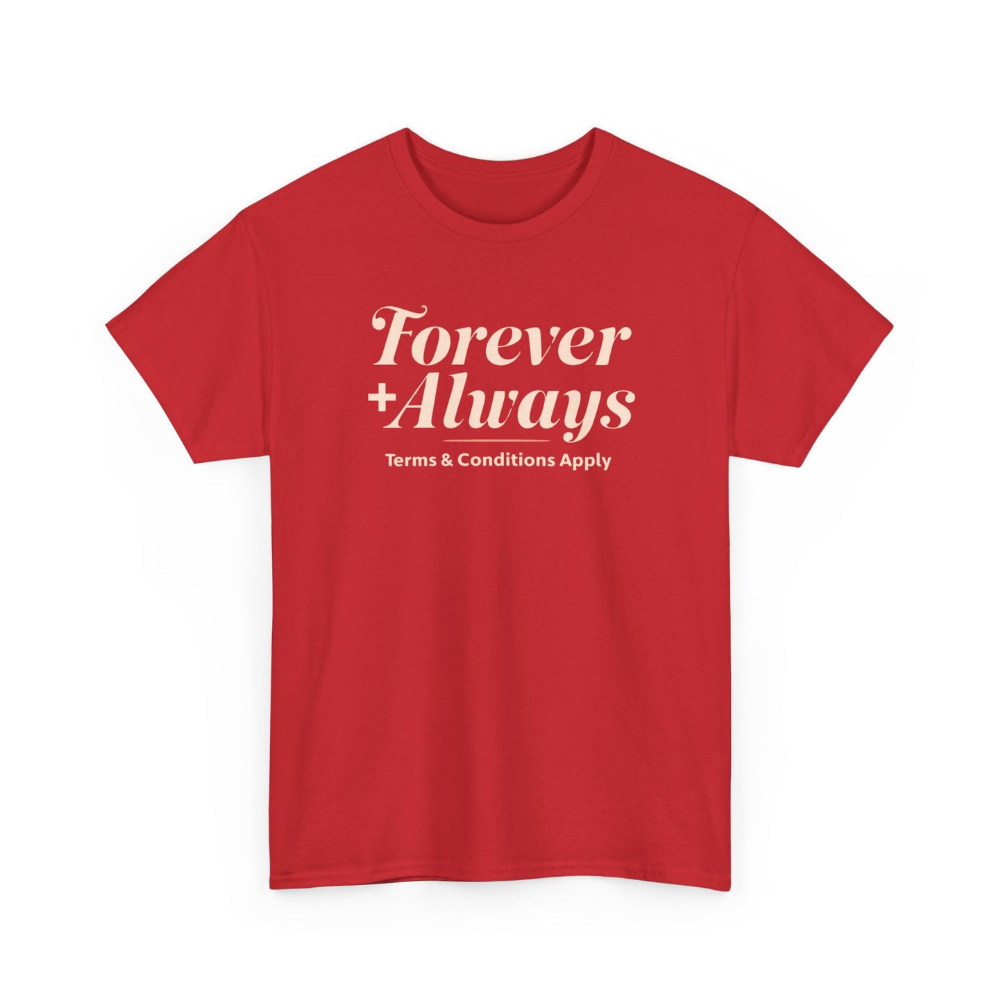 Forever & Always Couple Cotton Tee,