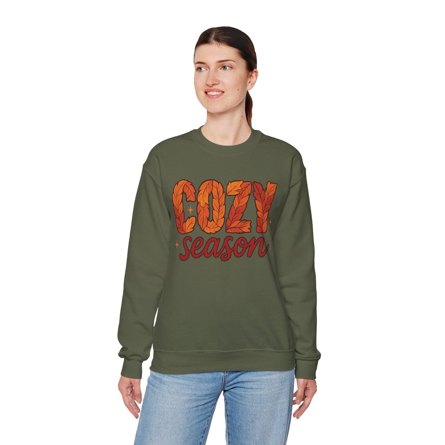 Cozy Fall Season Sweatshirt - Autumn Crewneck