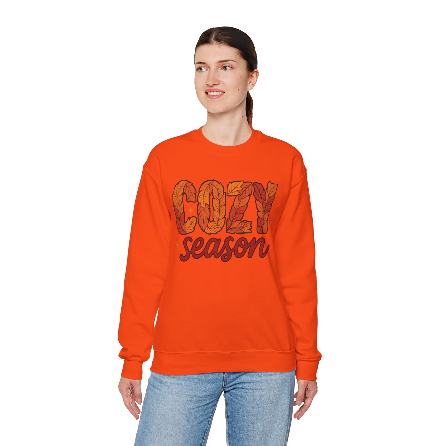 Cozy Fall Season Sweatshirt - Autumn Crewneck