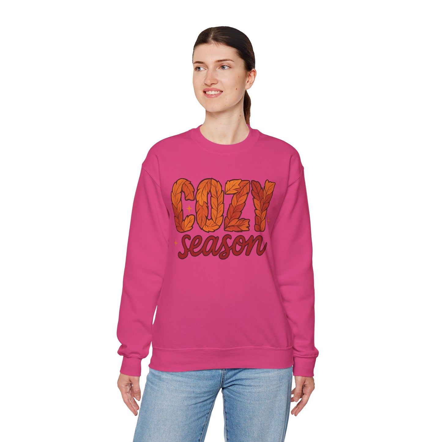 Cozy Fall Season Sweatshirt - Autumn Crewneck