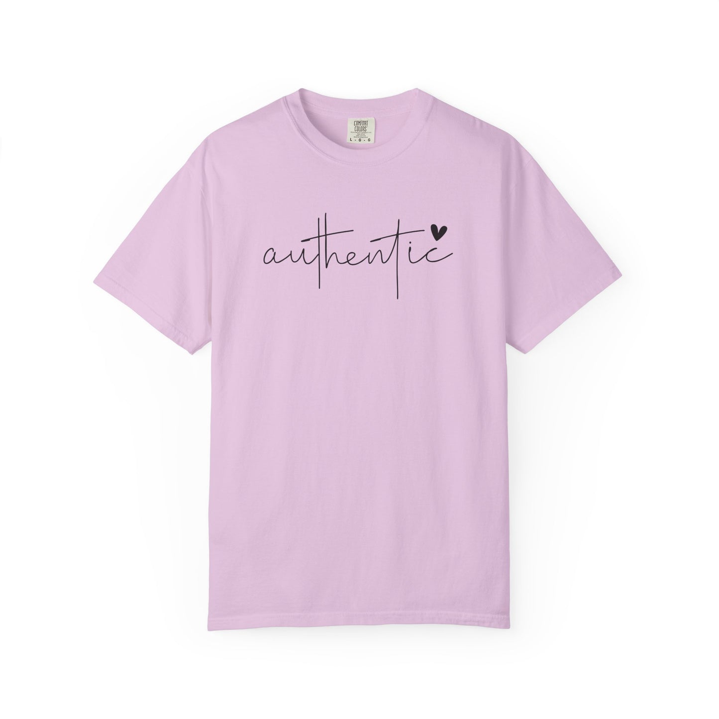 Authentic Love Unisex T-shirt - Soft Garment-Dyed Tee for Everyday Comfort