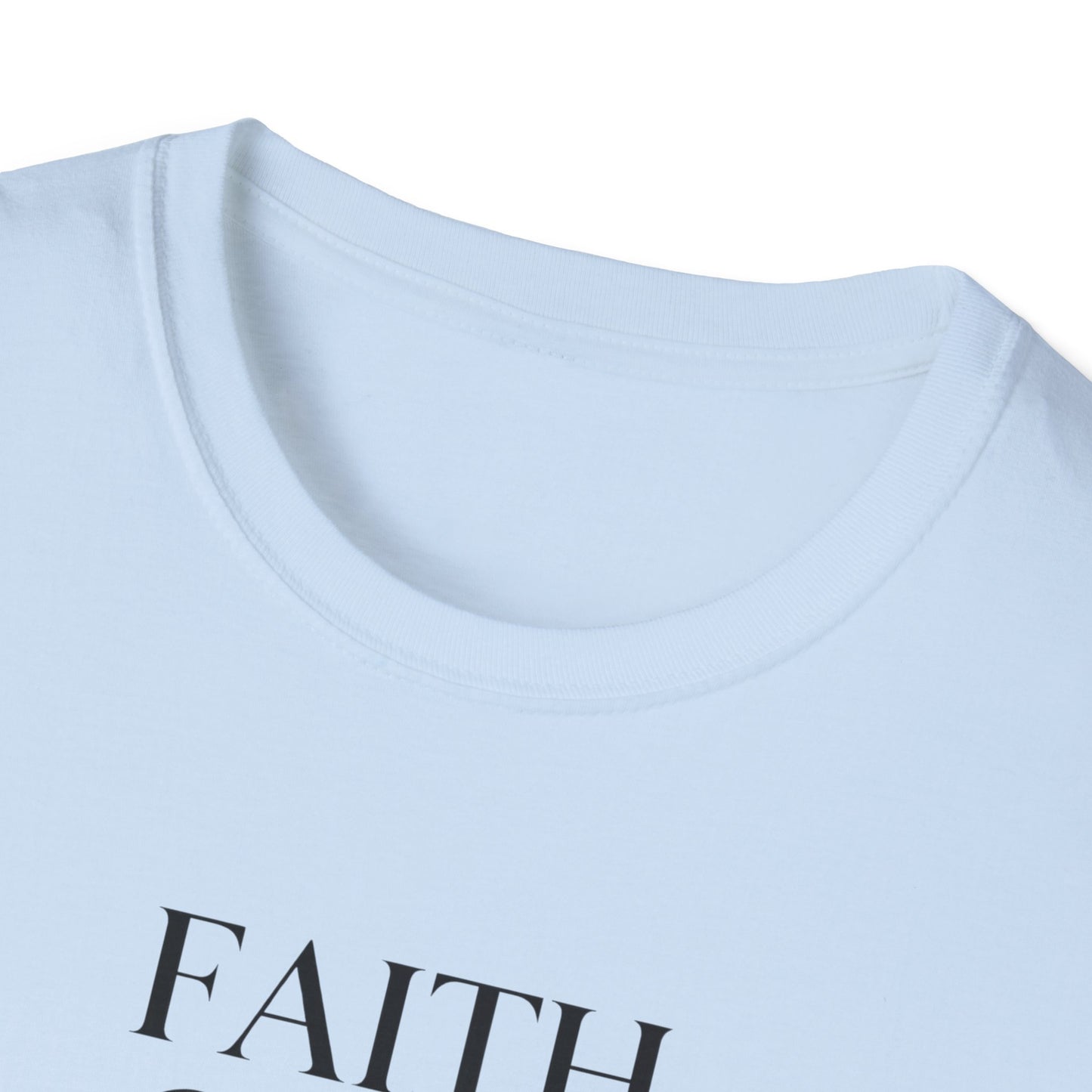 Faith Over Feelings Inspirational T-Shirt, Gift for Believers