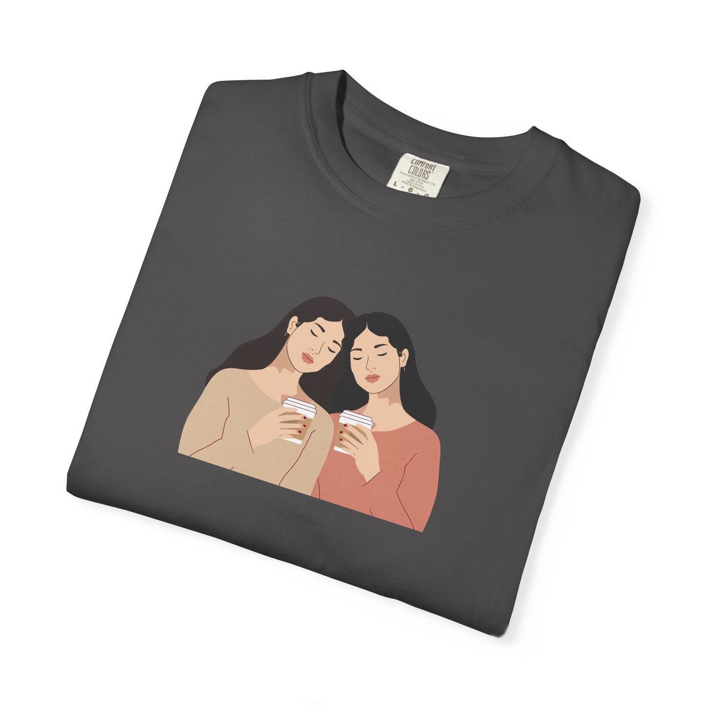 Sisterhood Graphic Tee, Cute Friendship Gift