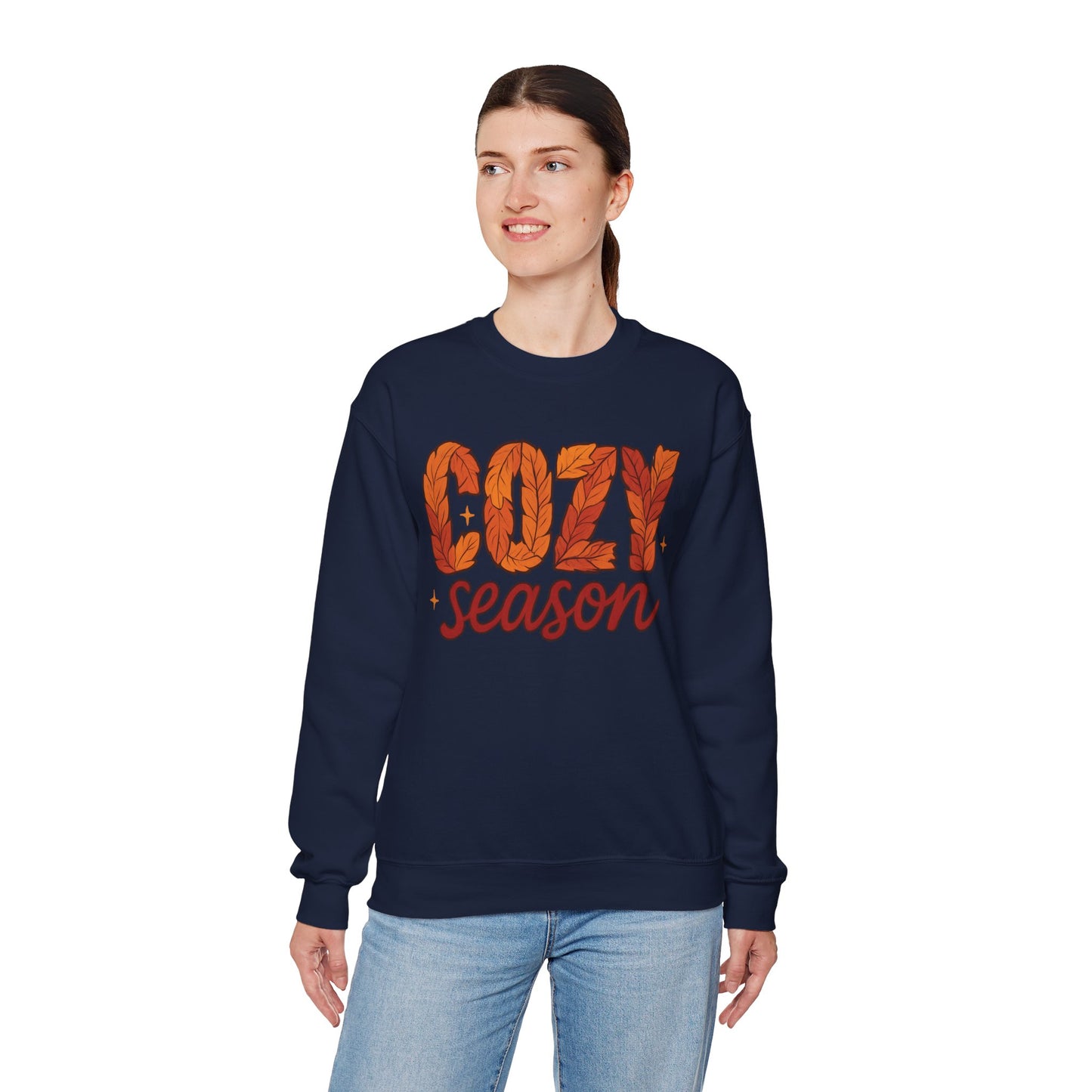 Cozy Fall Season Sweatshirt - Autumn Crewneck