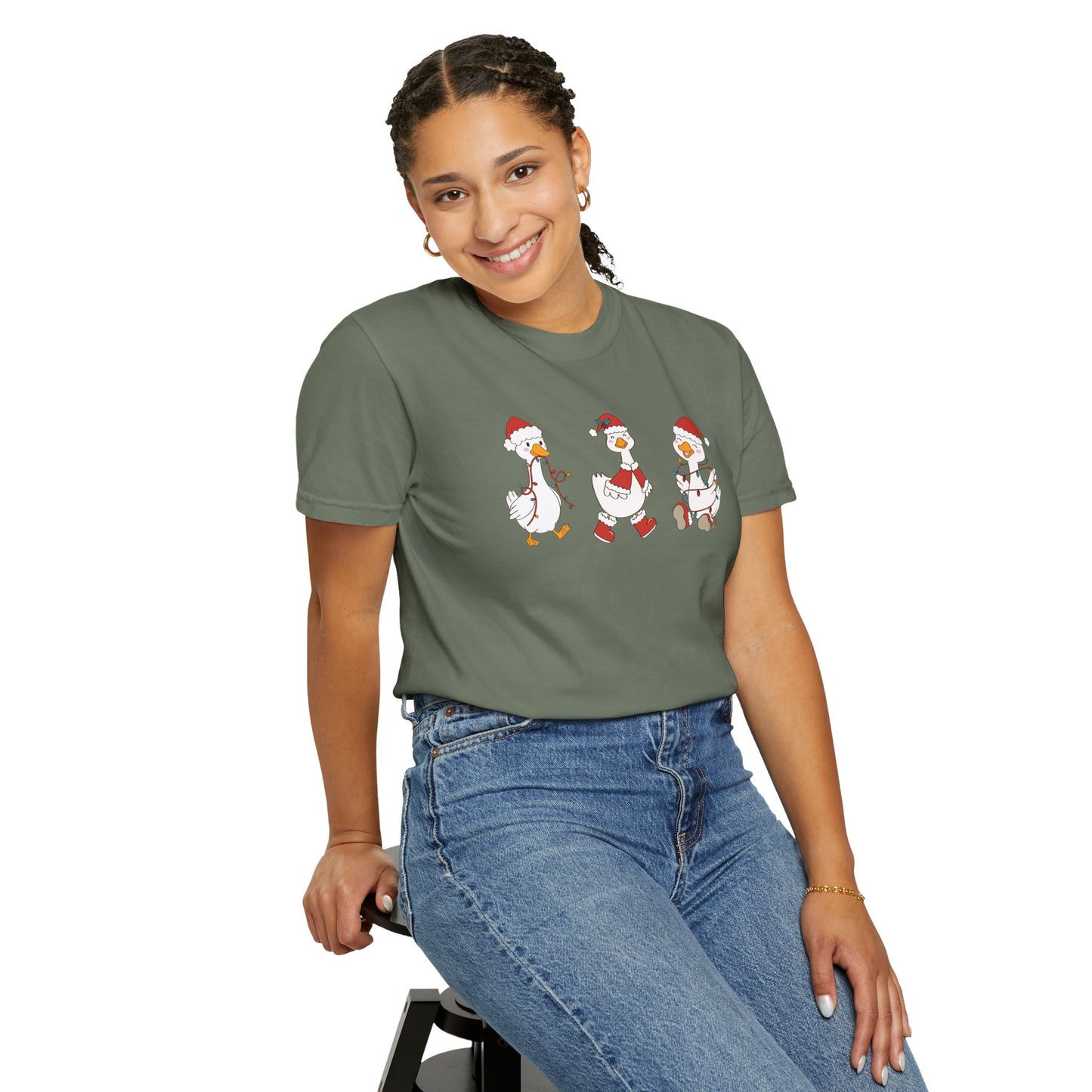 Christmas Ducks Unisex T-Shirt, Holiday Tee