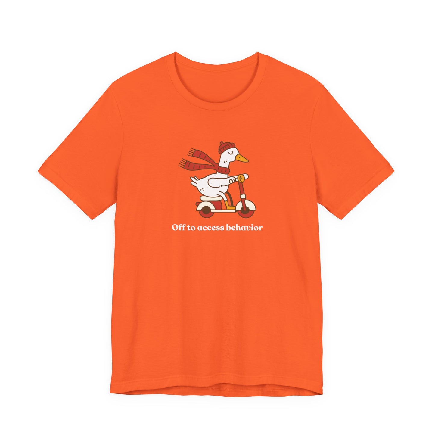 Funny Duck T-Shirt, 'Off to Awesome Behavior' Tee