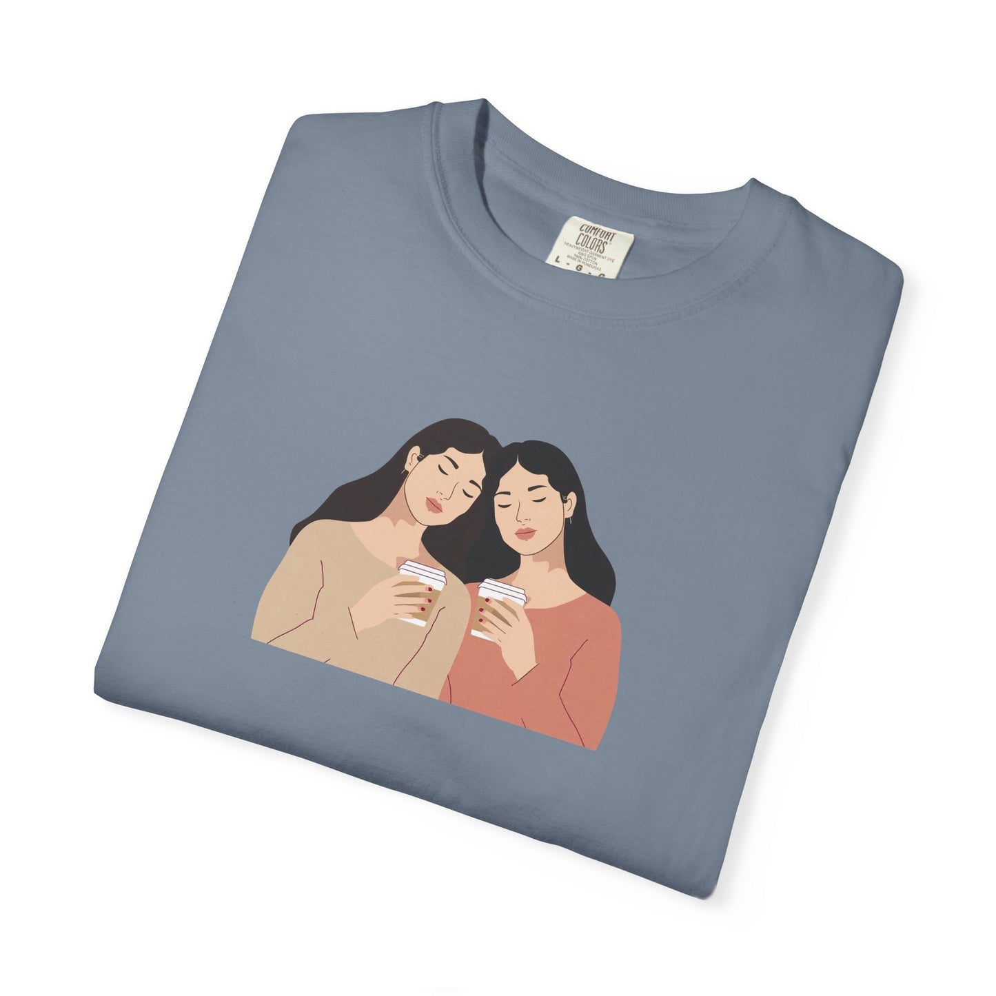 Sisterhood Graphic Tee, Cute Friendship Gift