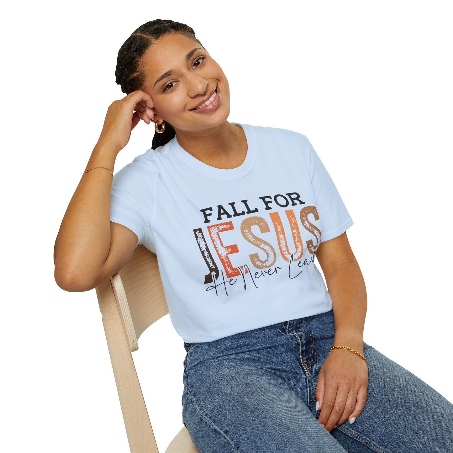 Fall for Jesus Unisex Softstyle T-Shirt