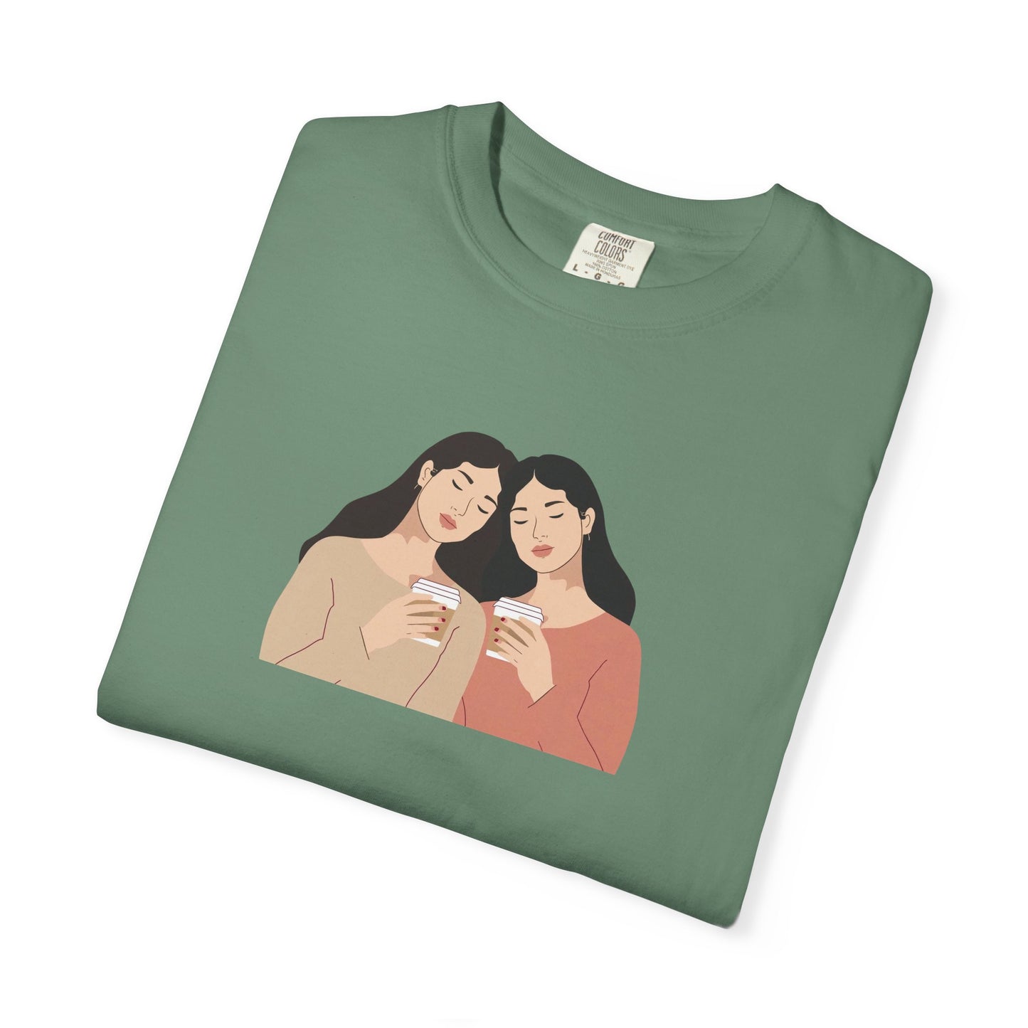 Sisterhood Graphic Tee, Cute Friendship Gift