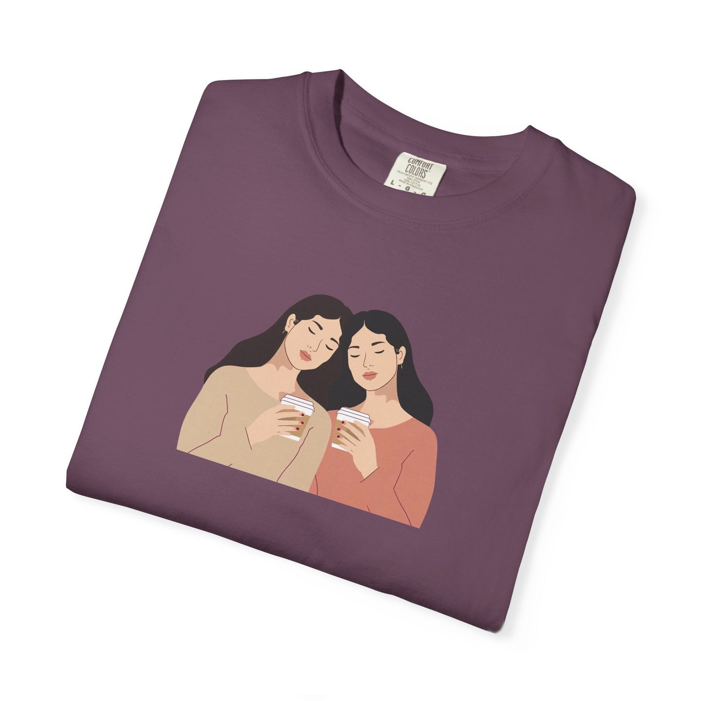 Sisterhood Graphic Tee, Cute Friendship Gift