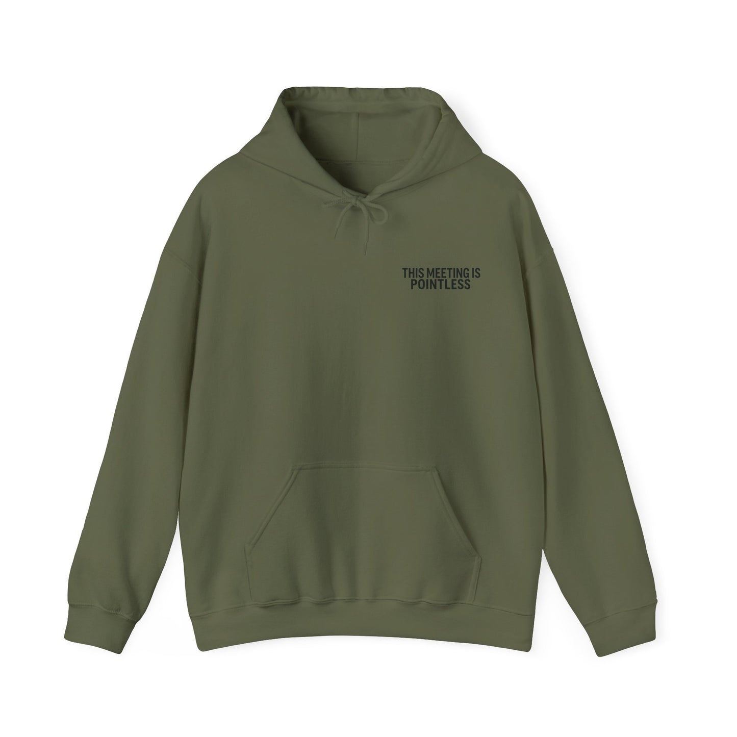 This Meeting is Pointless Hoodie, Office Jokes Hoodie