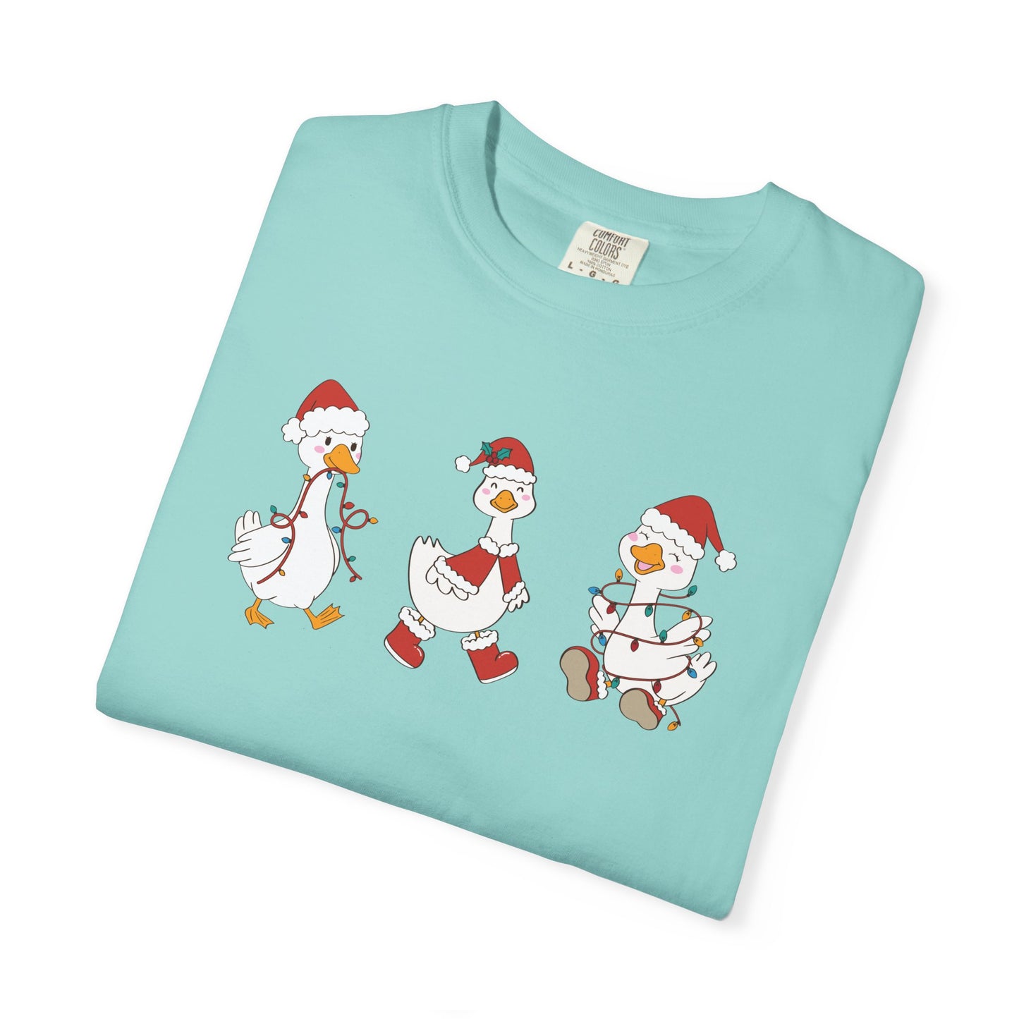 Christmas Ducks Unisex T-Shirt, Holiday Tee