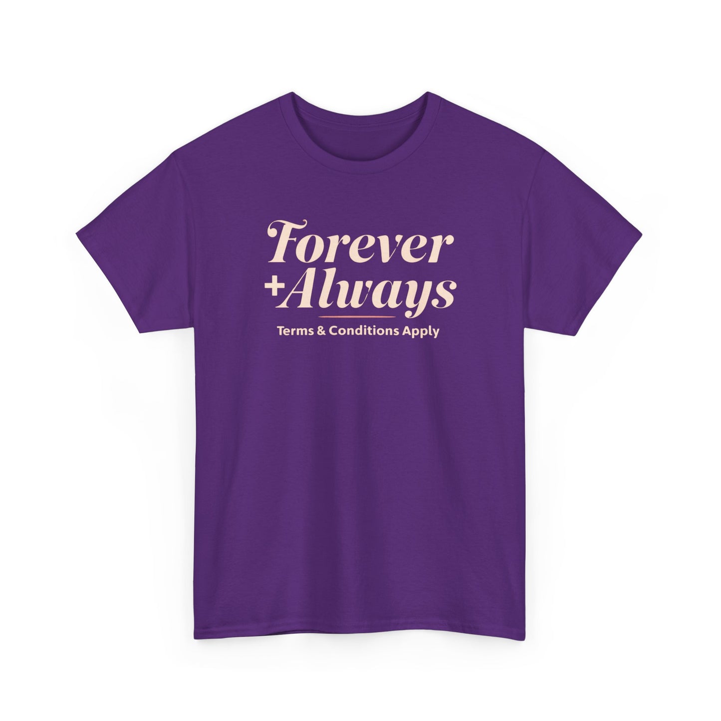 Forever & Always Couple Cotton Tee,