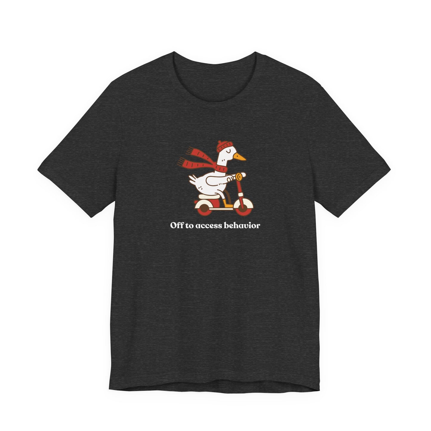 Funny Duck T-Shirt, 'Off to Awesome Behavior' Tee