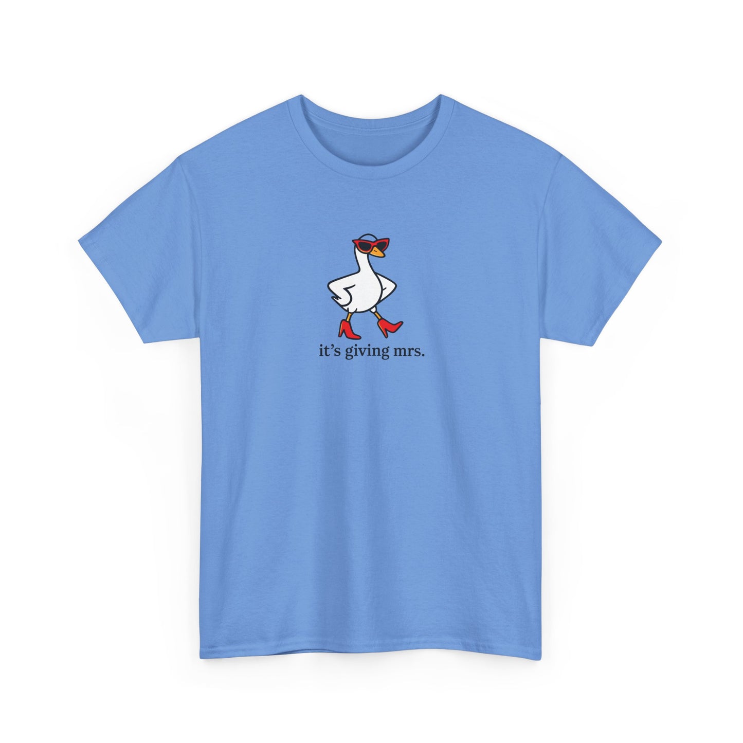 "It's Giving Mrs." Cotton T-Shirt