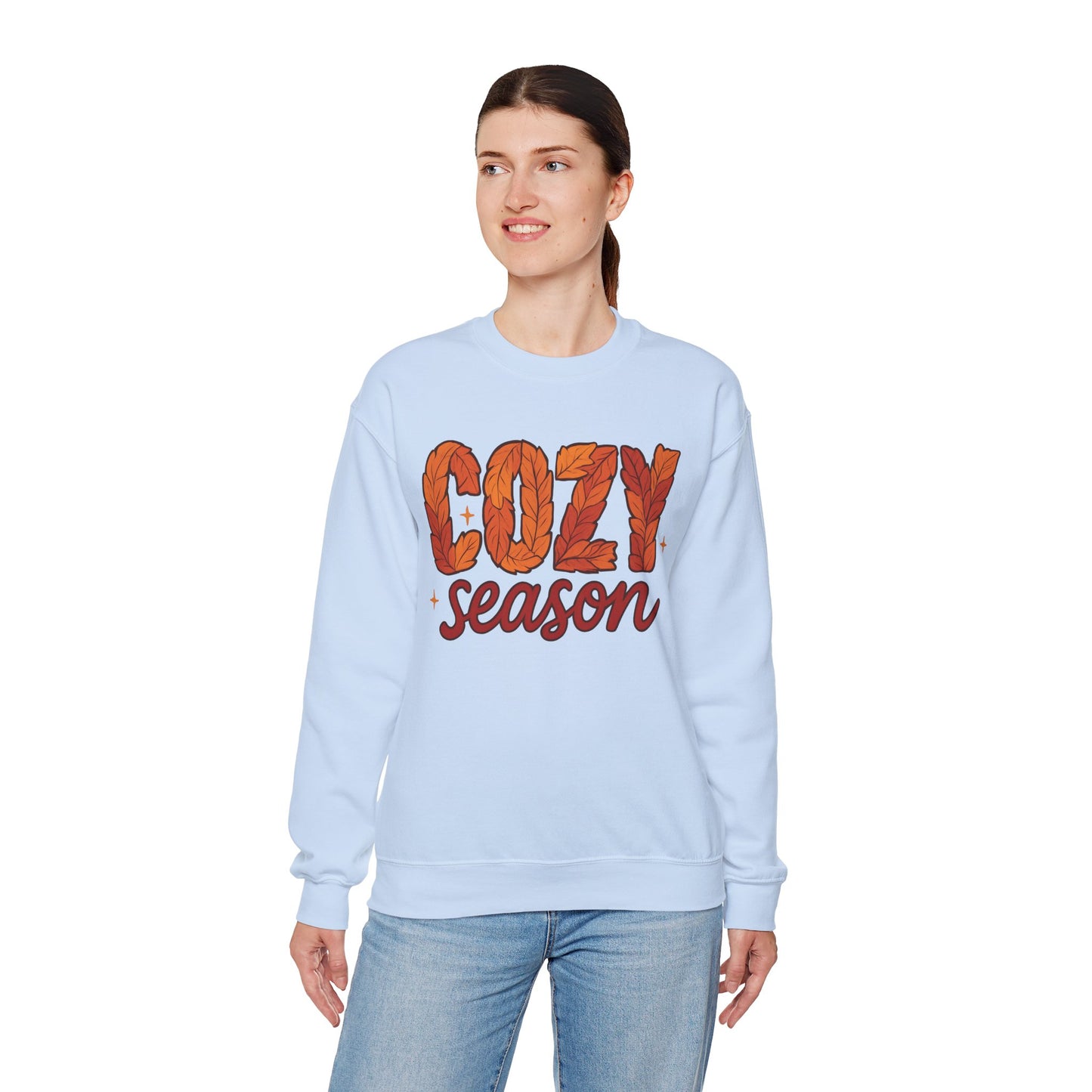 Cozy Fall Season Sweatshirt - Autumn Crewneck