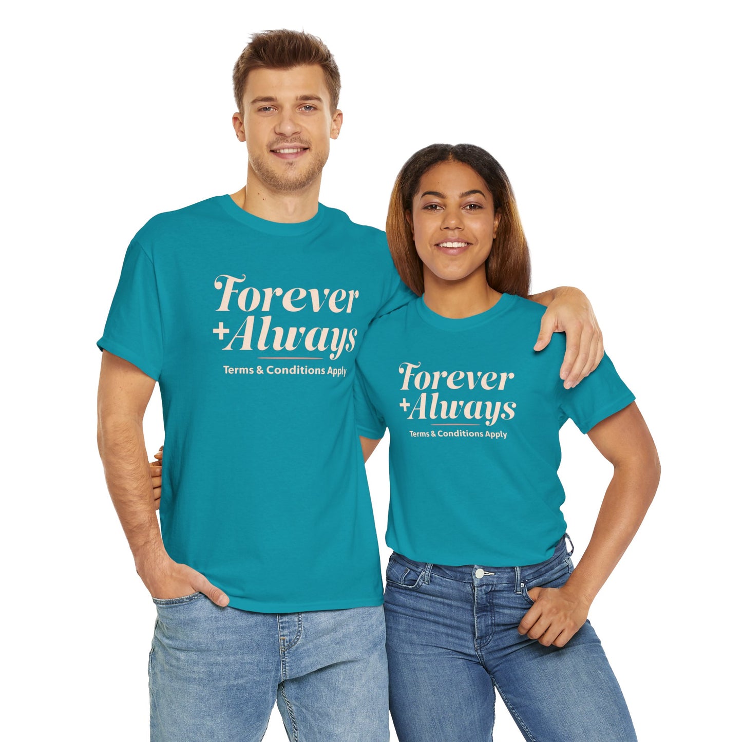 Forever & Always Couple Cotton Tee,