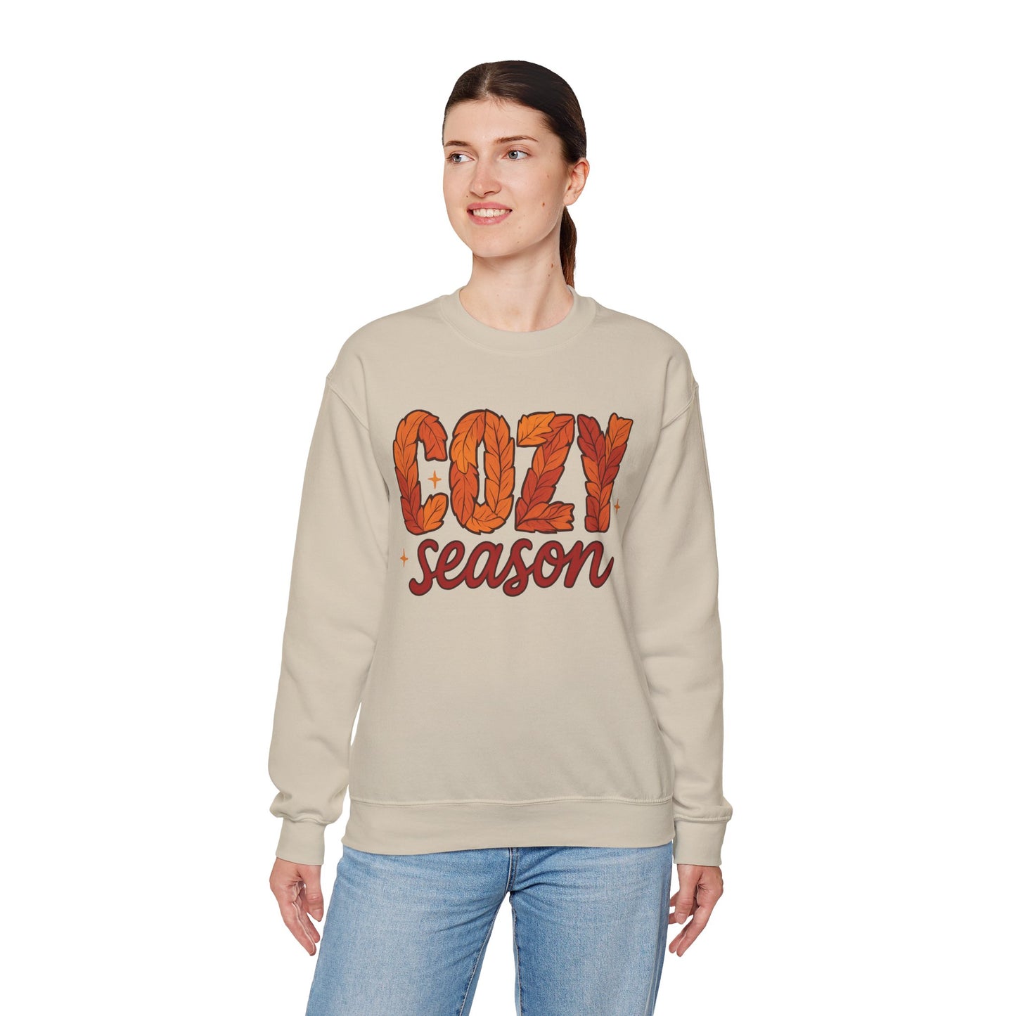 Cozy Fall Season Sweatshirt - Autumn Crewneck